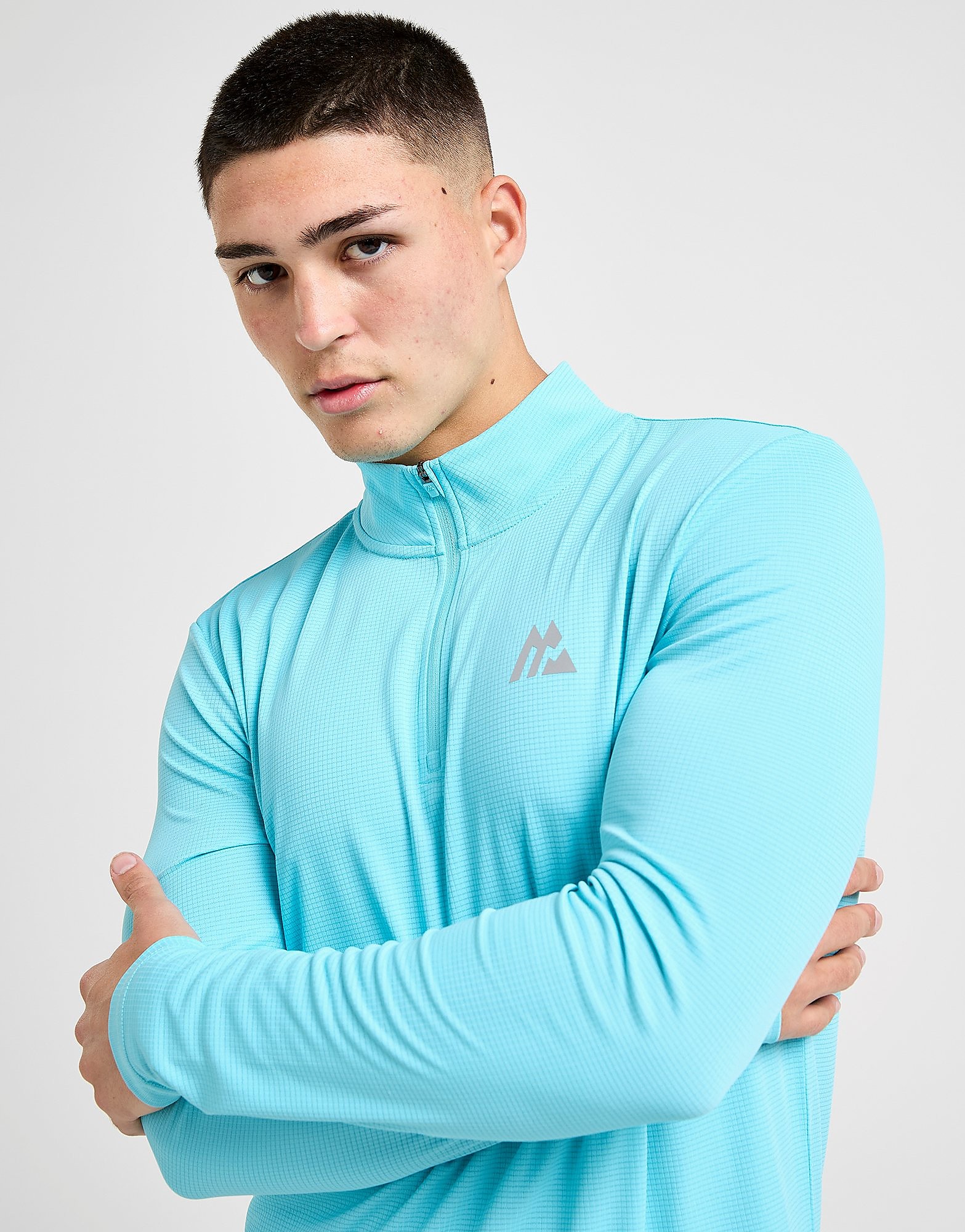 MONTIREX Peak Gridded 14 Zip Top