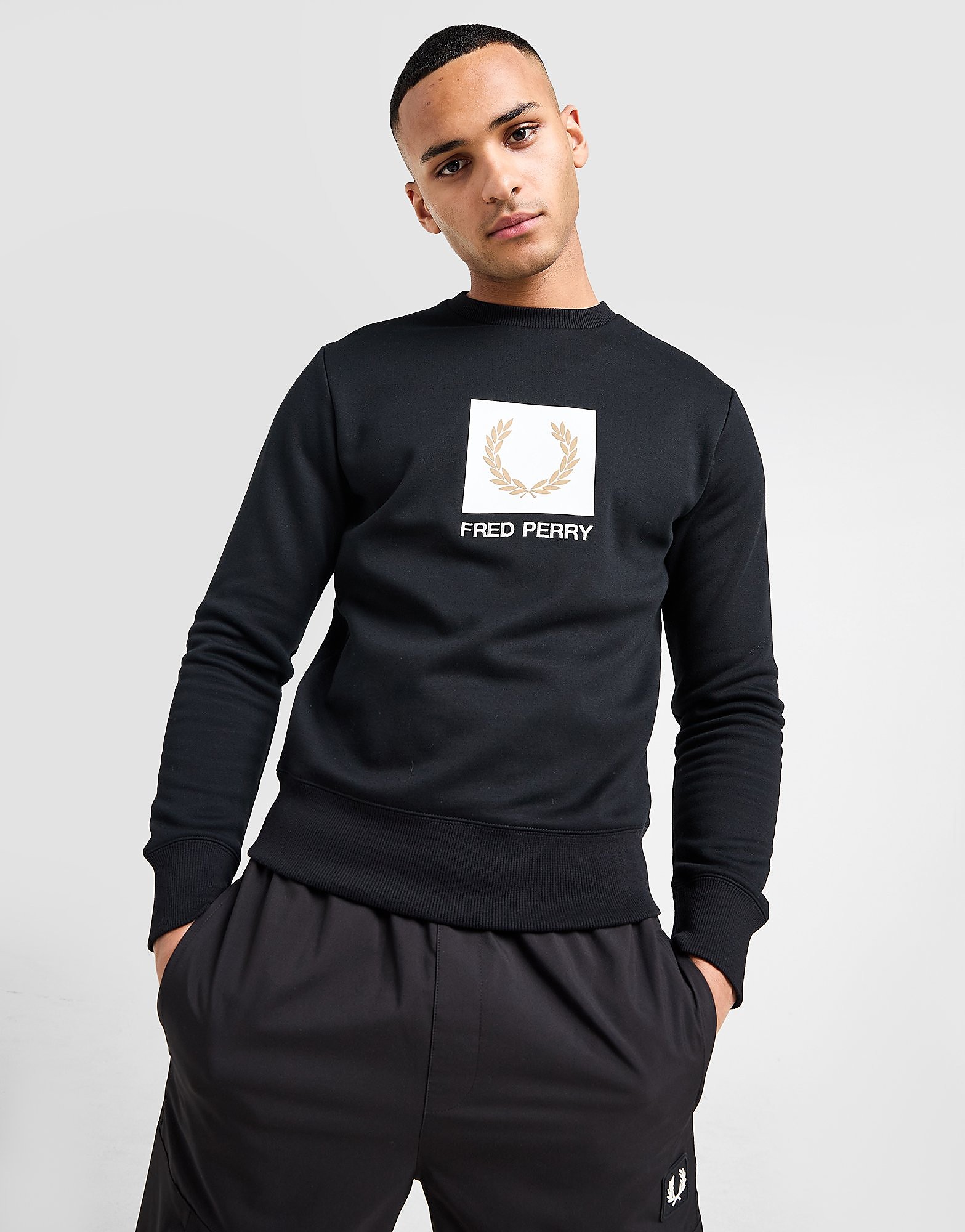 Fred Perry Sweat Logo Homme