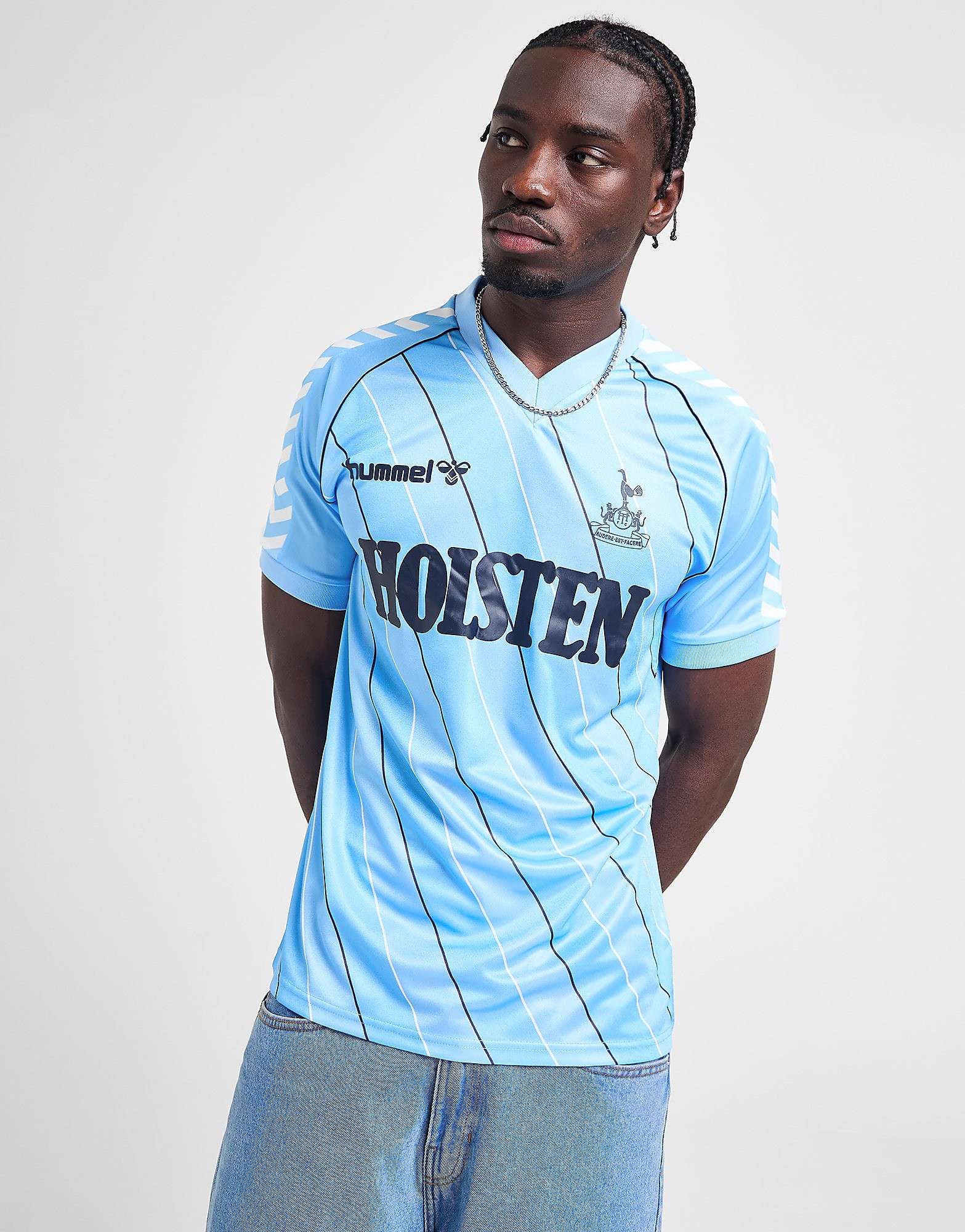 Hummel Maillot extérieur Tottenham Hotspur FC 8587 Sky Sky