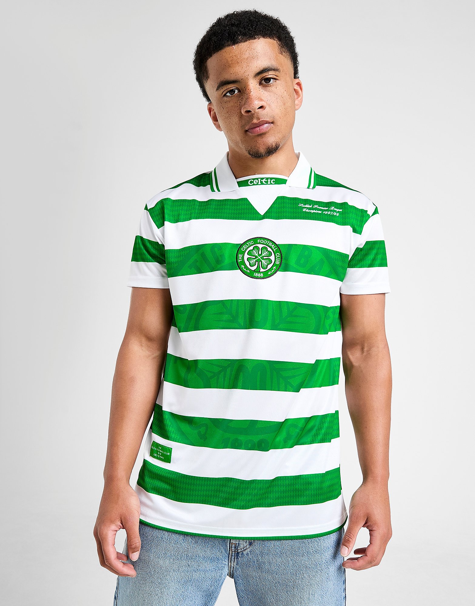 Hummel Celtic '9899 Retro Home Shirt - vue 2