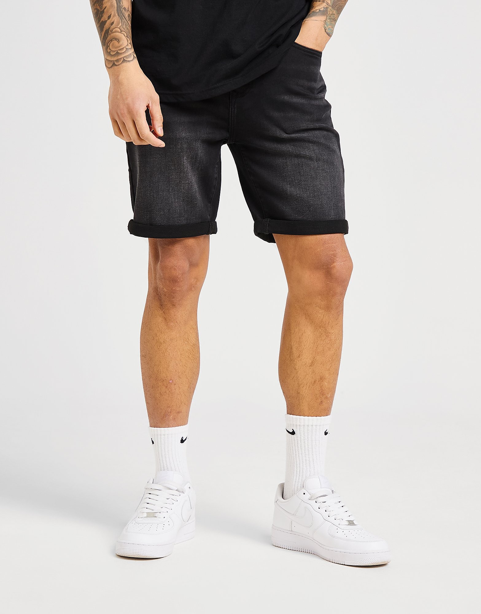 Core Denim Shorts - Herren, Blau - male - Size: S