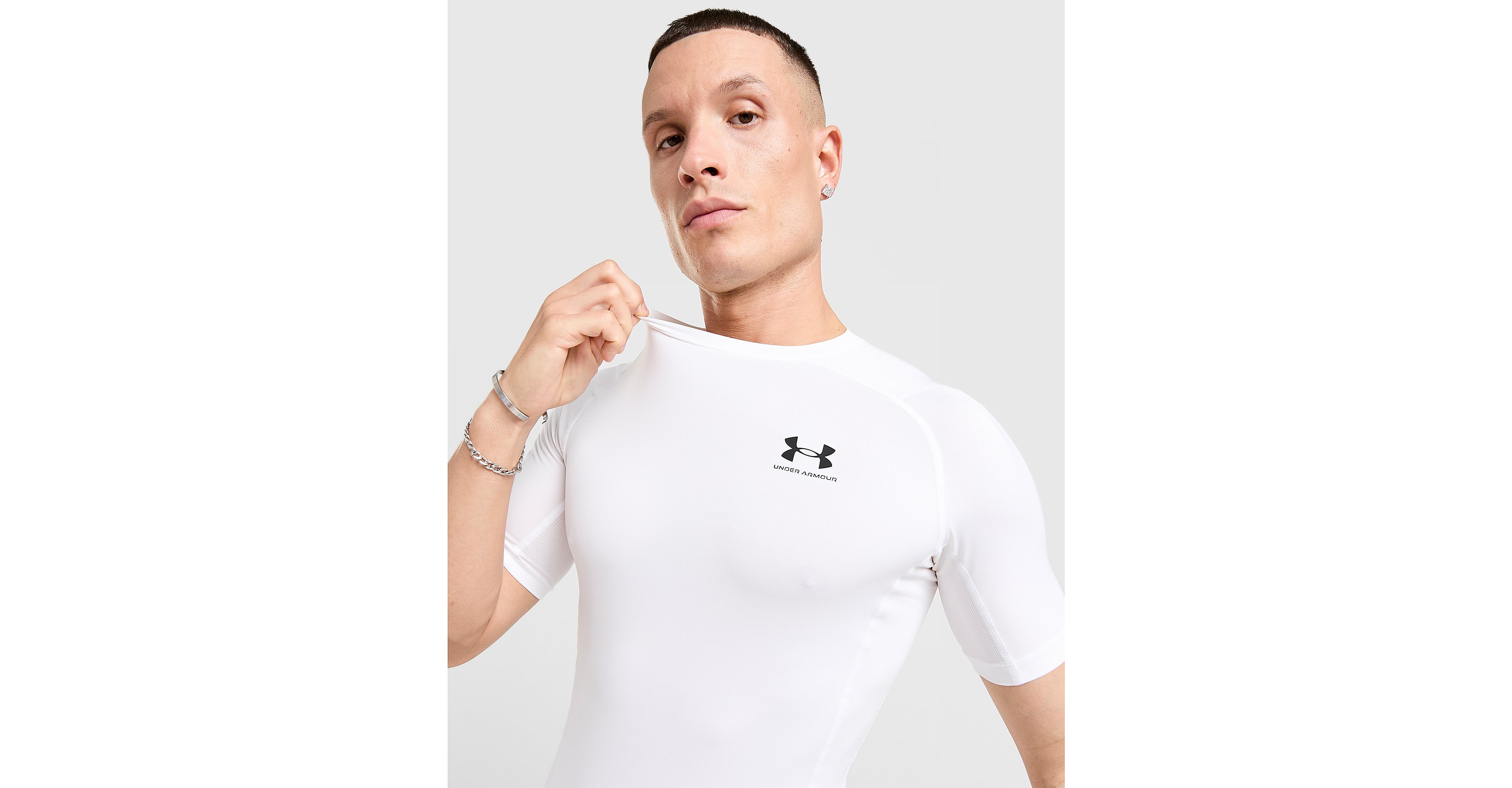 UNDER ARMOUR UA HG Armour Comp SS t-shirts - bas herr – bild 2