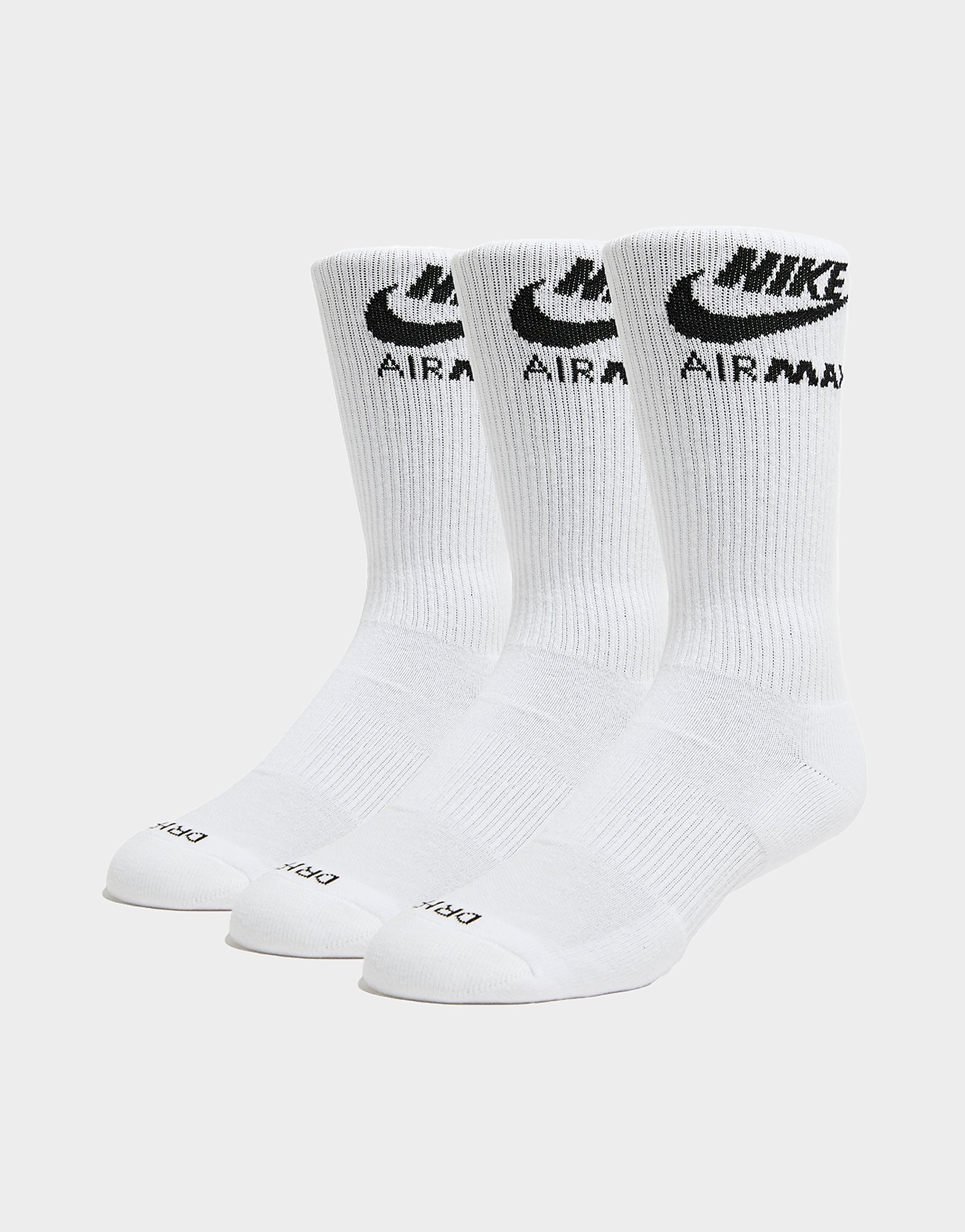 Pack Air Max Crew Socks - Damen, Weiss