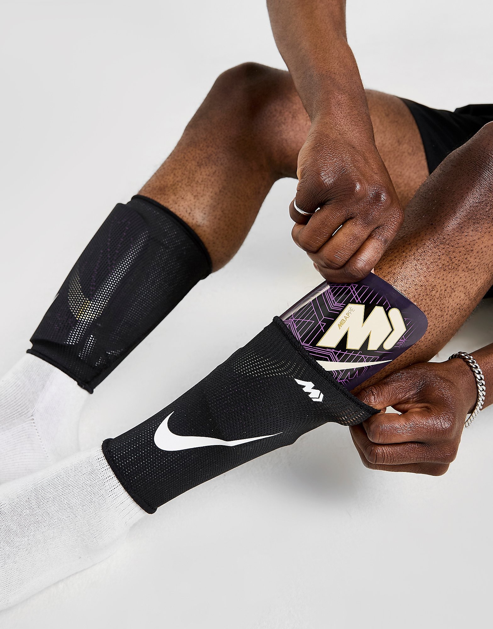 Nike Protège tibias Mercurial Lite Kylian Mbappé