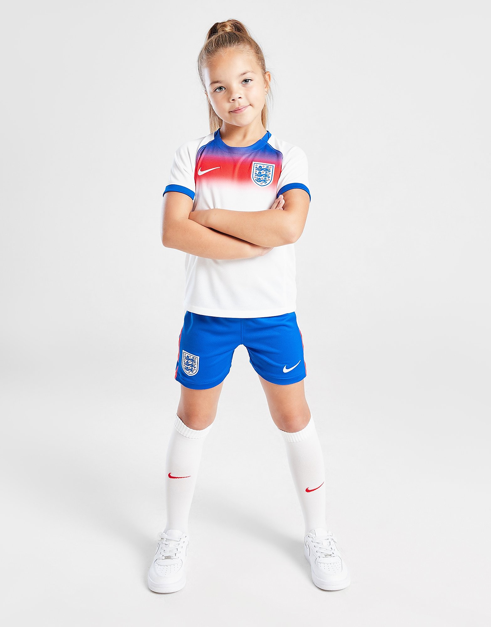 Nike England WEC 2025 Home Kit Children Hyper Royal Hyper Royal