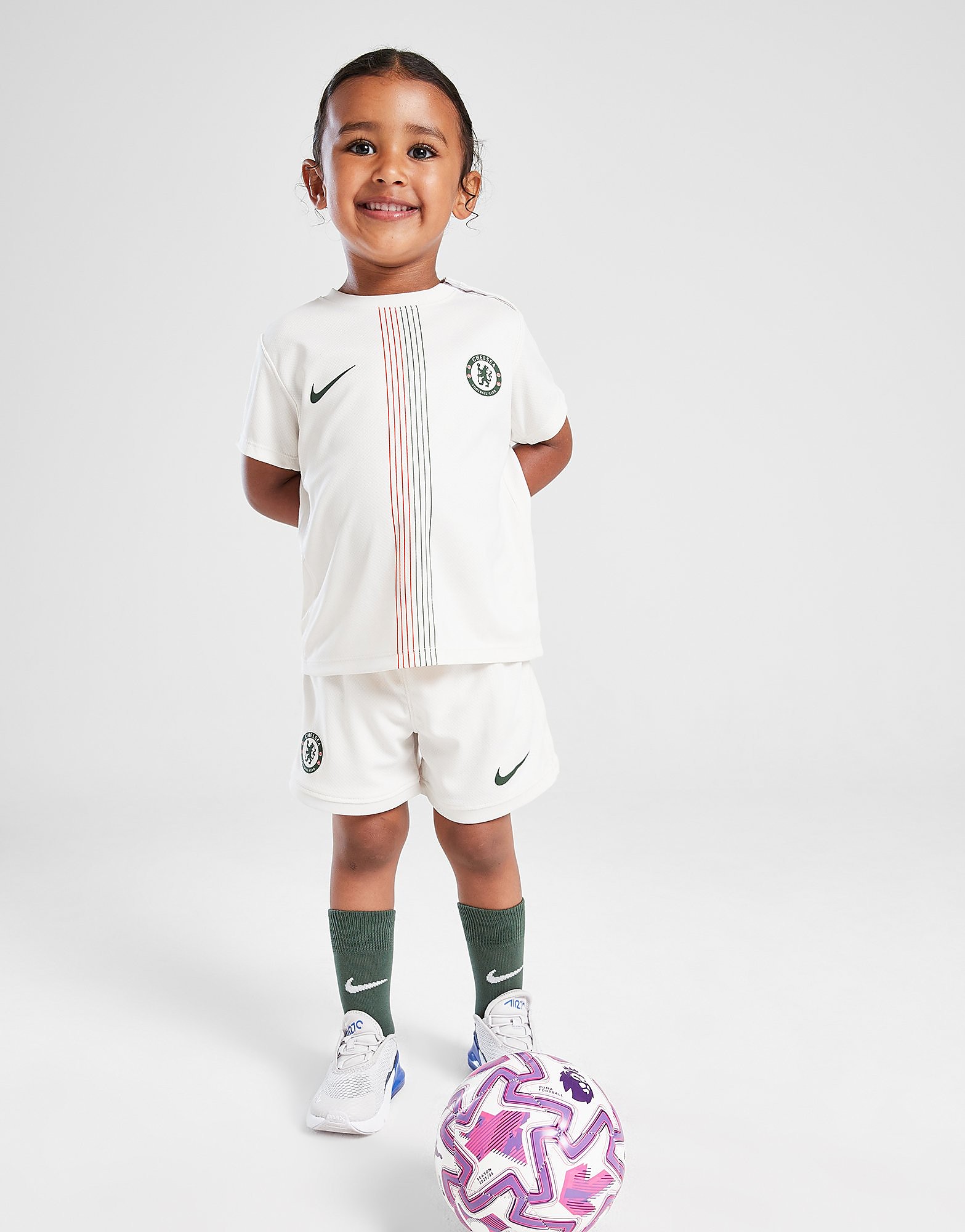 Nike Chelsea FC 202526 Away Kit Infant Phantom Phantom
