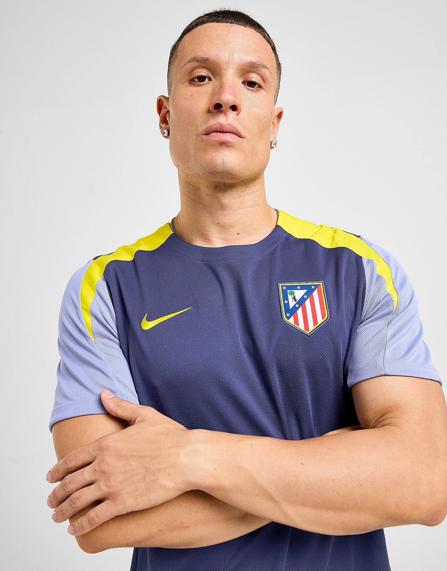 Nike Atletico Madrid Strike T Shirt Dust Dust