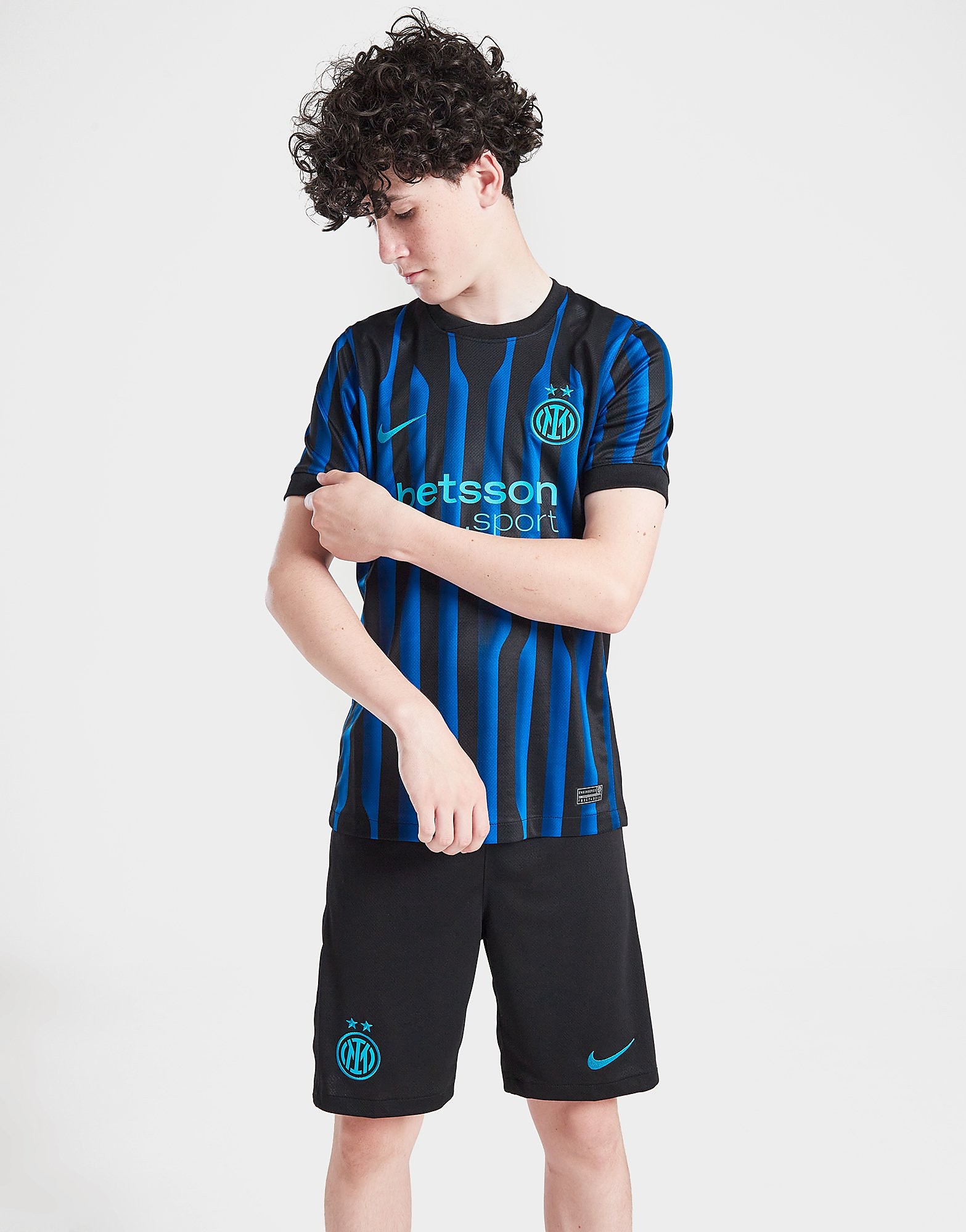 Nike Inter Milan 202526 Home Shorts Junior