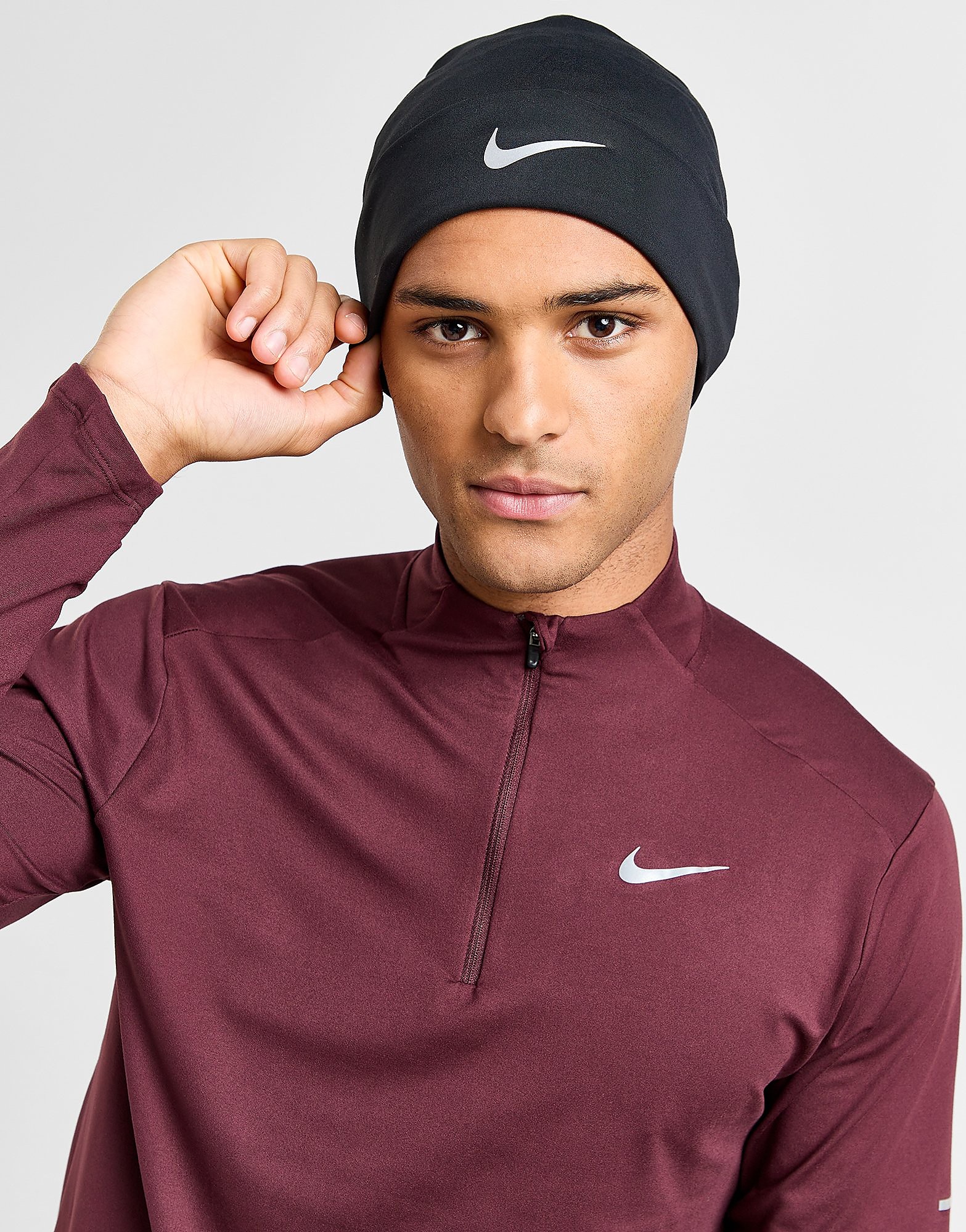 Nike Running Cuff Beanie Hat, svart