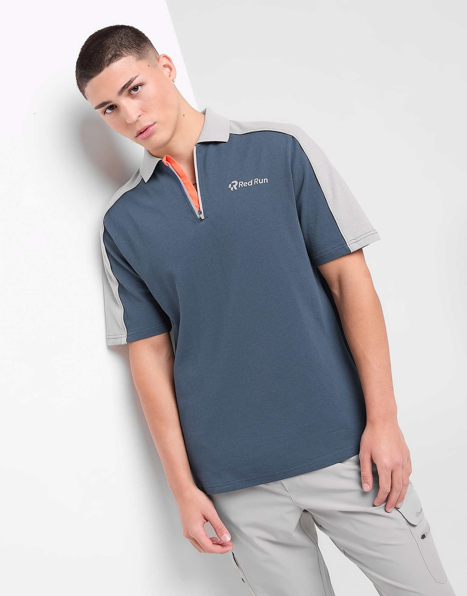 Run Activewear Polo zippé - vue 2