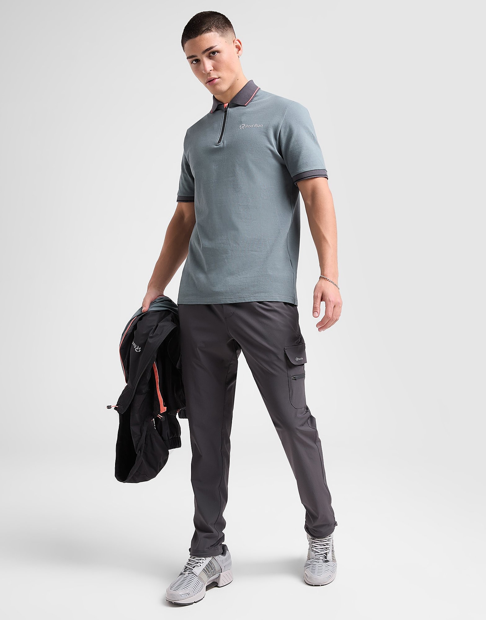 Run Activewear Polo zippé - vue 4