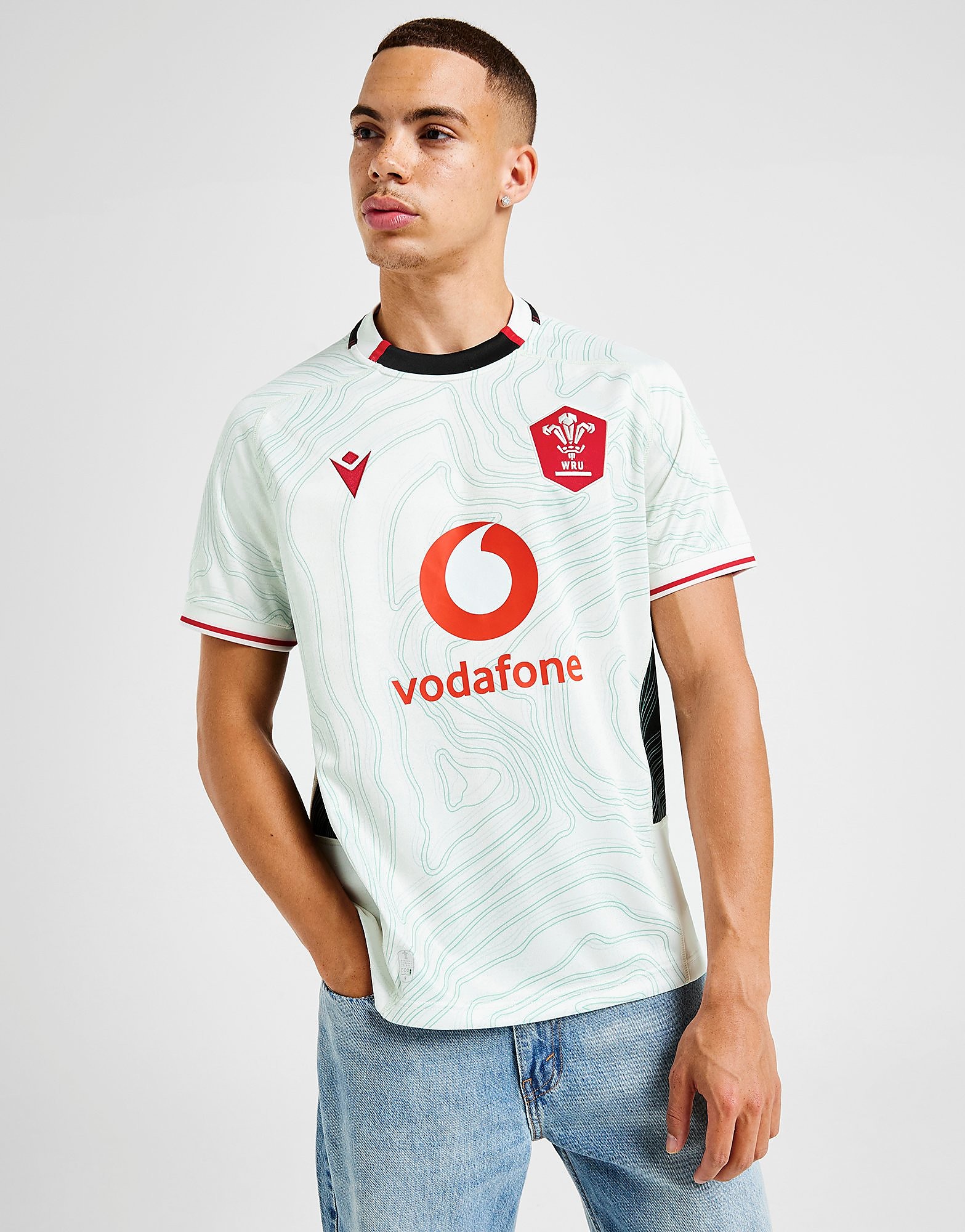 Macron Maillot extérieur Pays de Galles Rugby 202526