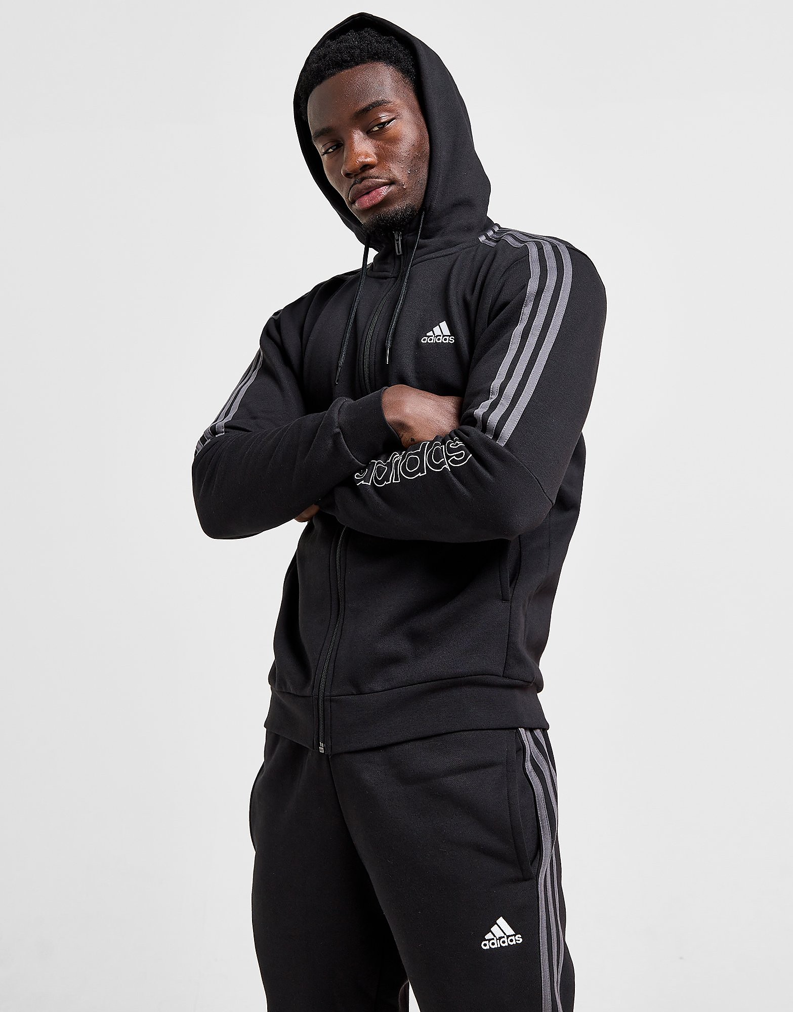 adidas Sweat à Capuche zippé Energize Homme