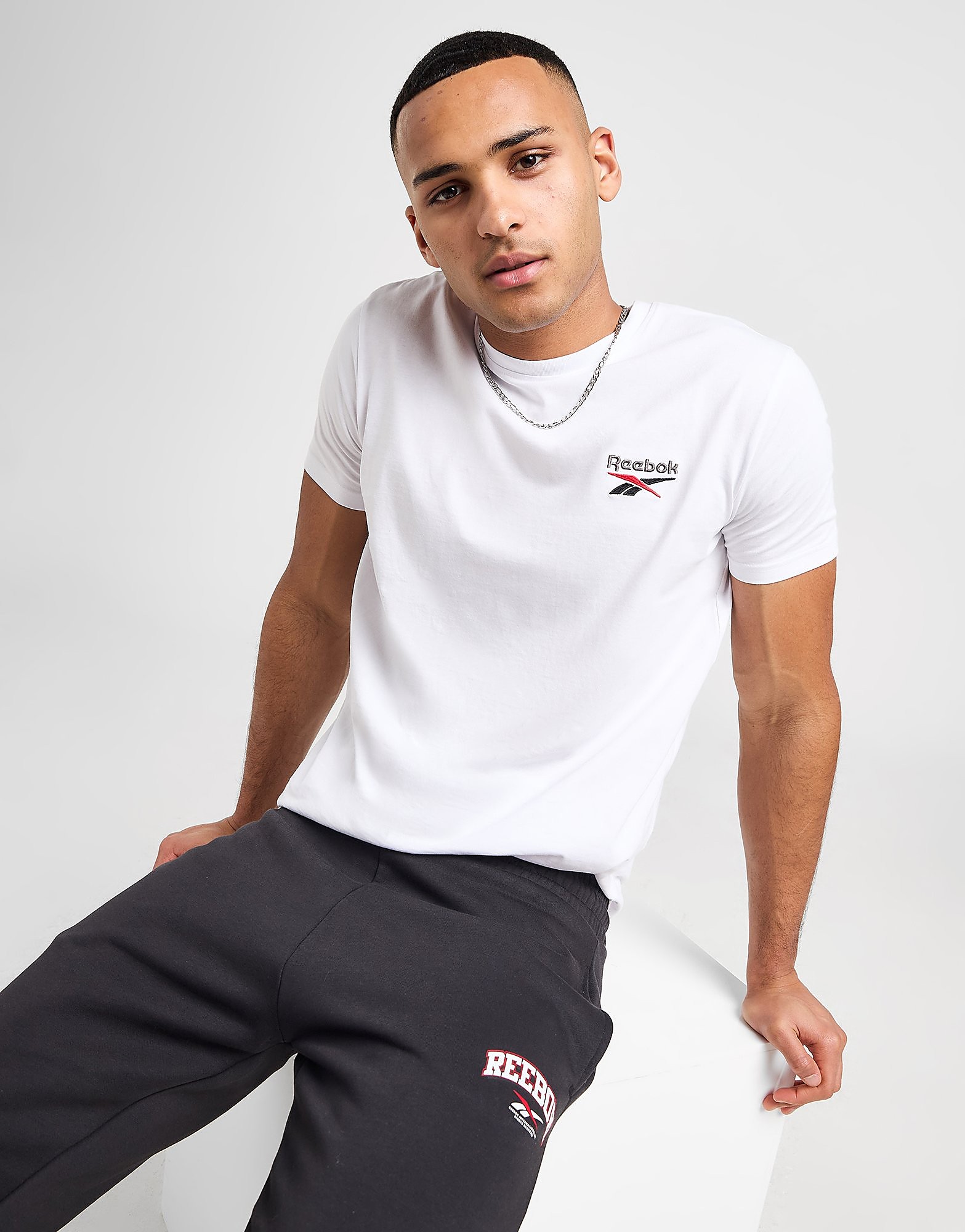 Reebok Brom T-Shirt - Herren, Weiss