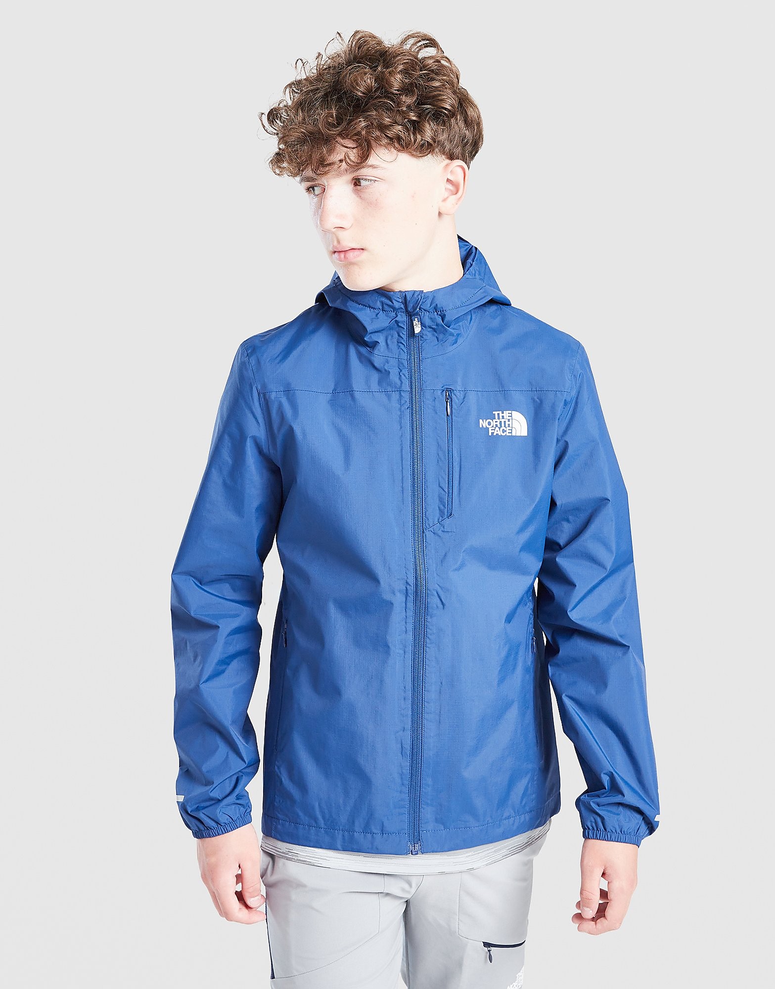 The North Face Giacca Antipioggia Junior, blu