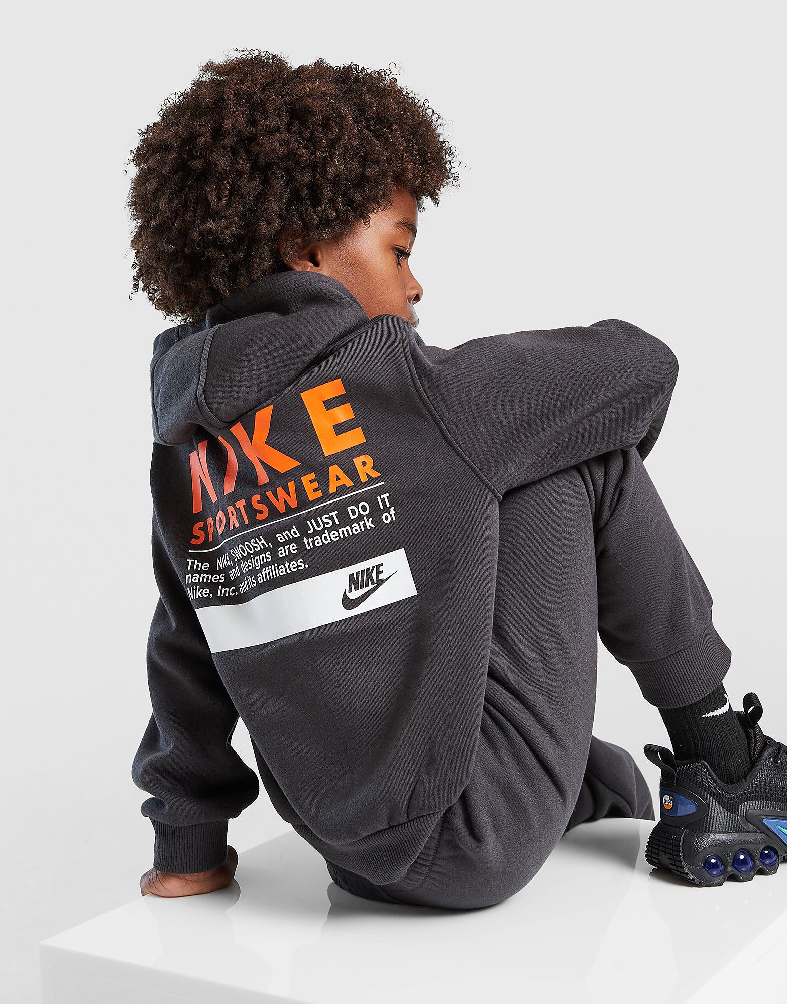 Nike Sportswear Overhead Hooded Tracksuit Children