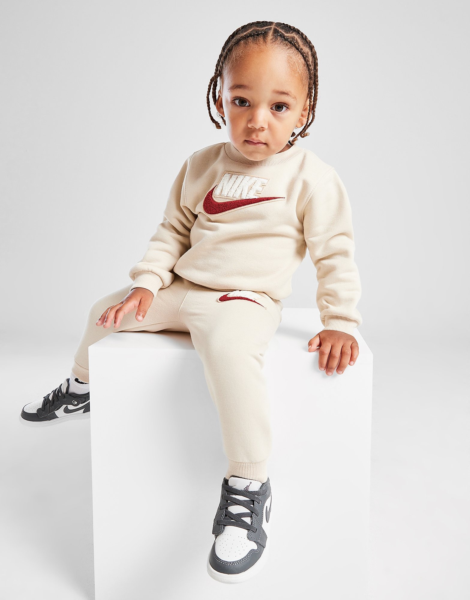 Nike Club Chenille Crew Tracksuit Infant
