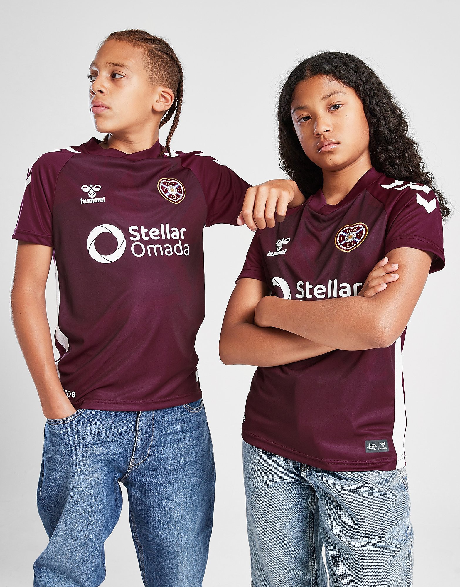 Hummel Hearts FC 202526 Home Shirt Junior