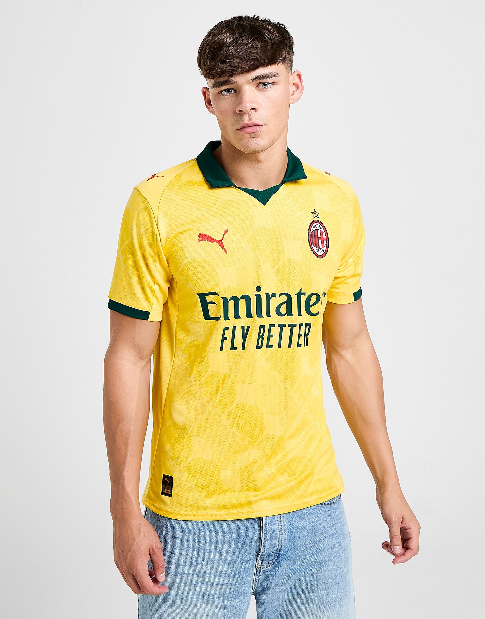 PUMA Maillot third AC Milan 202526 Yellow Yellow