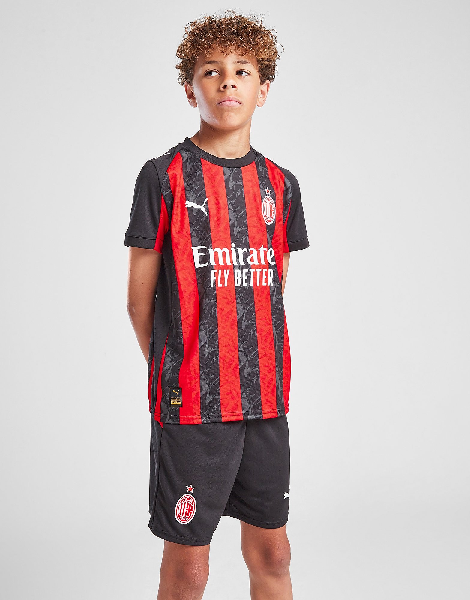 PUMA AC Milan 202526 Home Shorts Junior