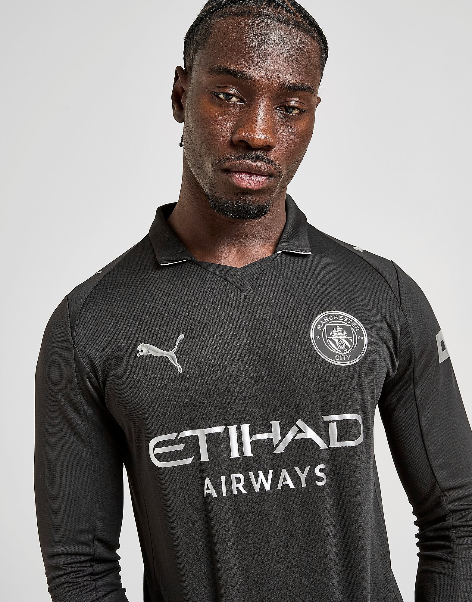 PUMA Manchester City FC 202526 Long Sleeve Away Shirt