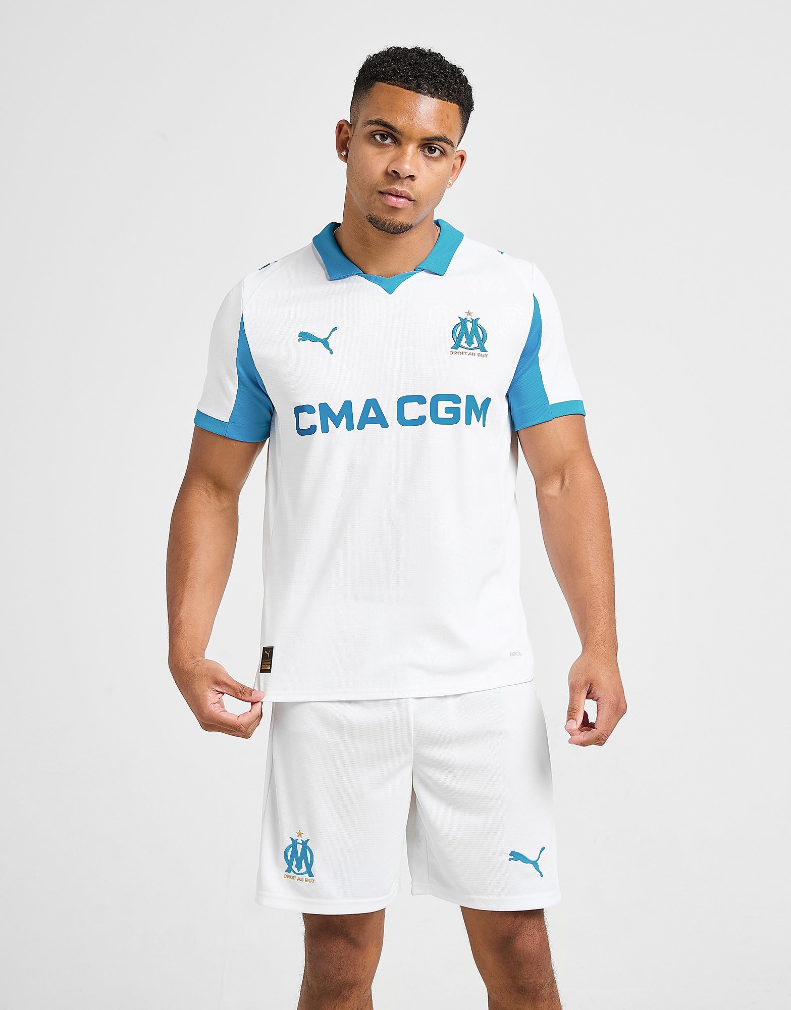 PUMA Olympique Marseille 202526 Home Shorts
