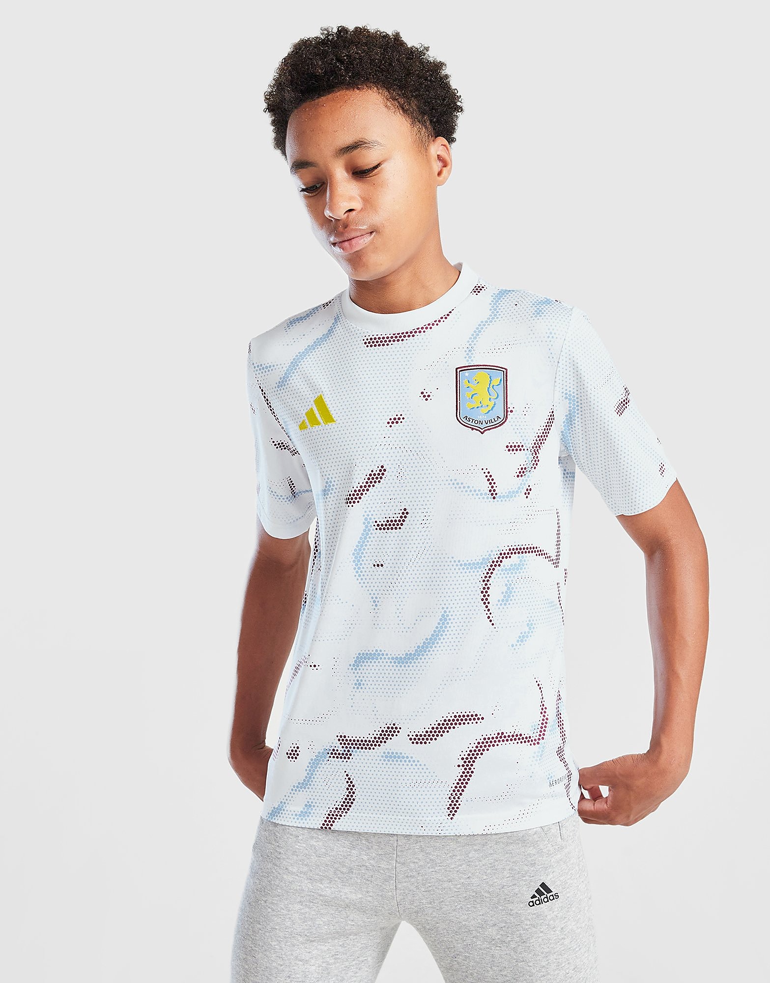 adidas Maillot d'échauffement Aston Villa FC Junior