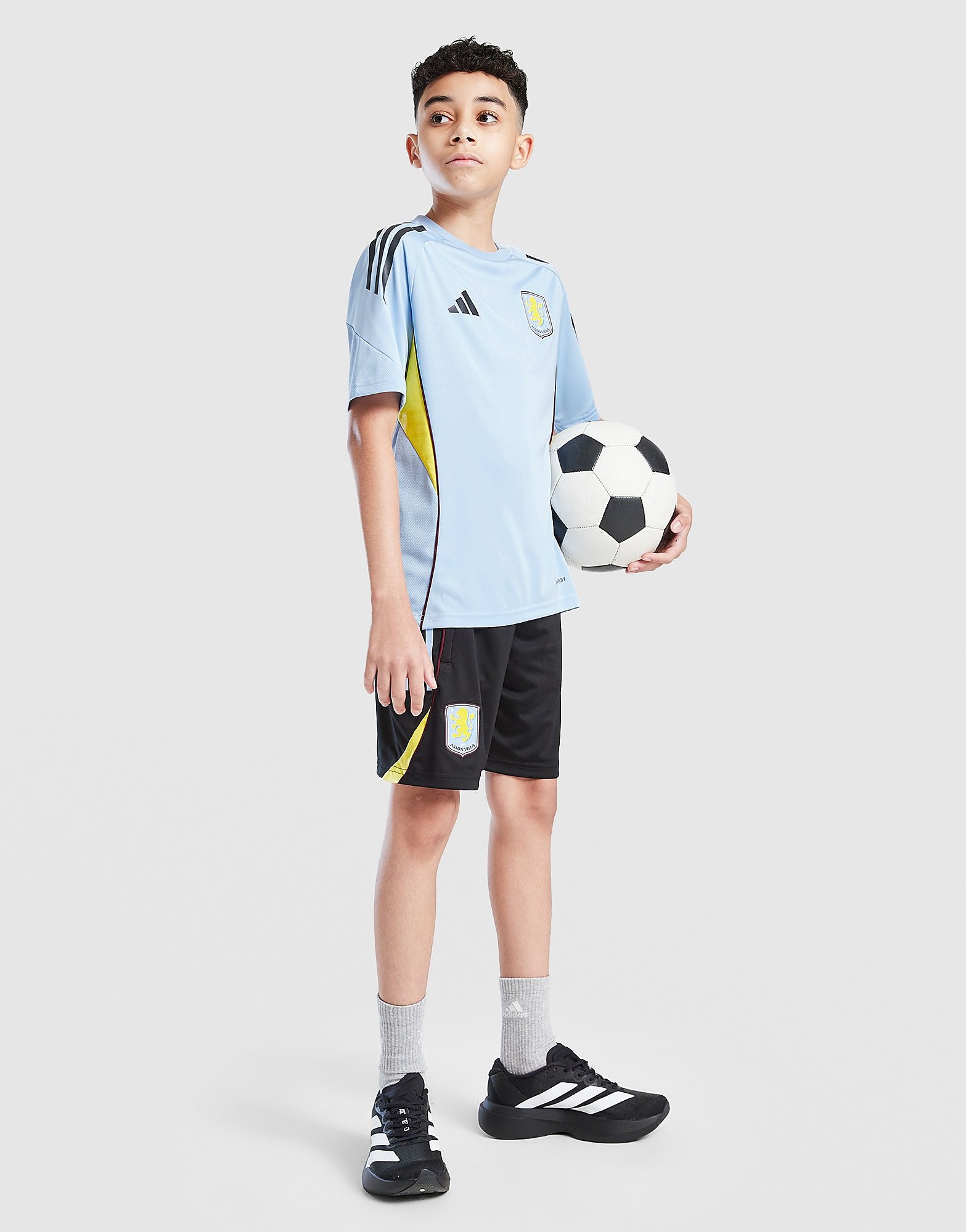 adidas Aston Villa Training Shorts Junior