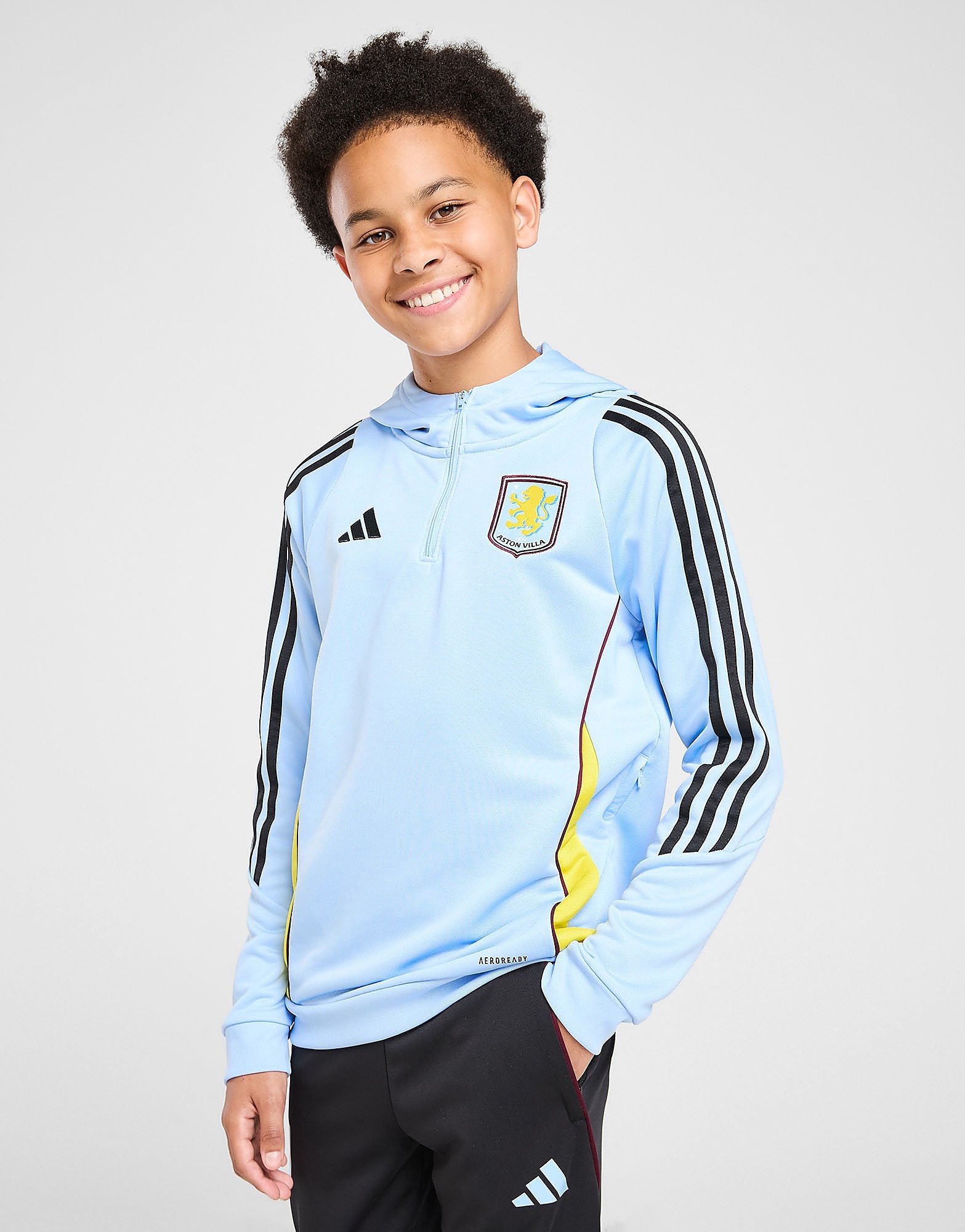 adidas Aston Villa FC Training Hoodie Junior