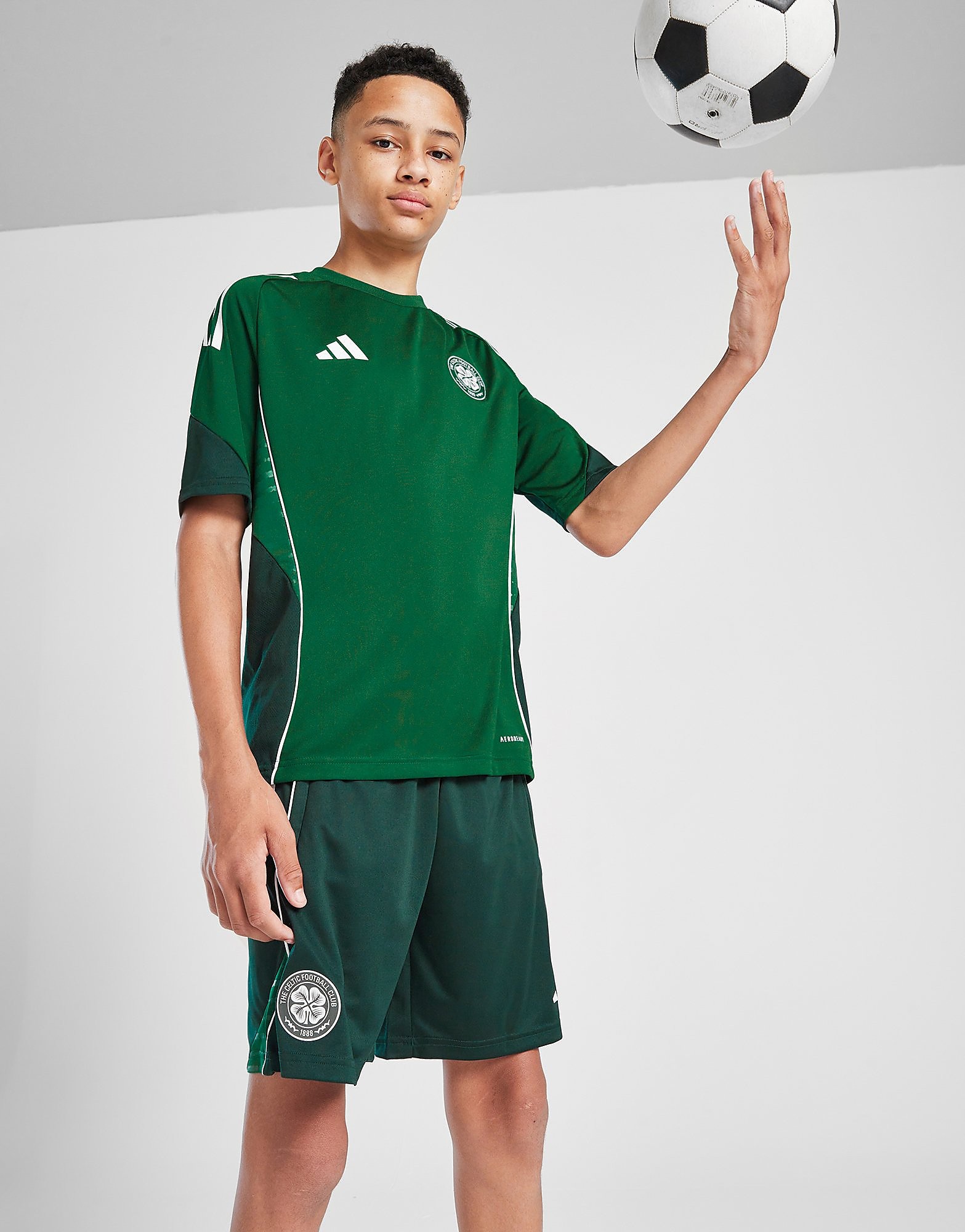 adidas Celtic Training Shorts Junior