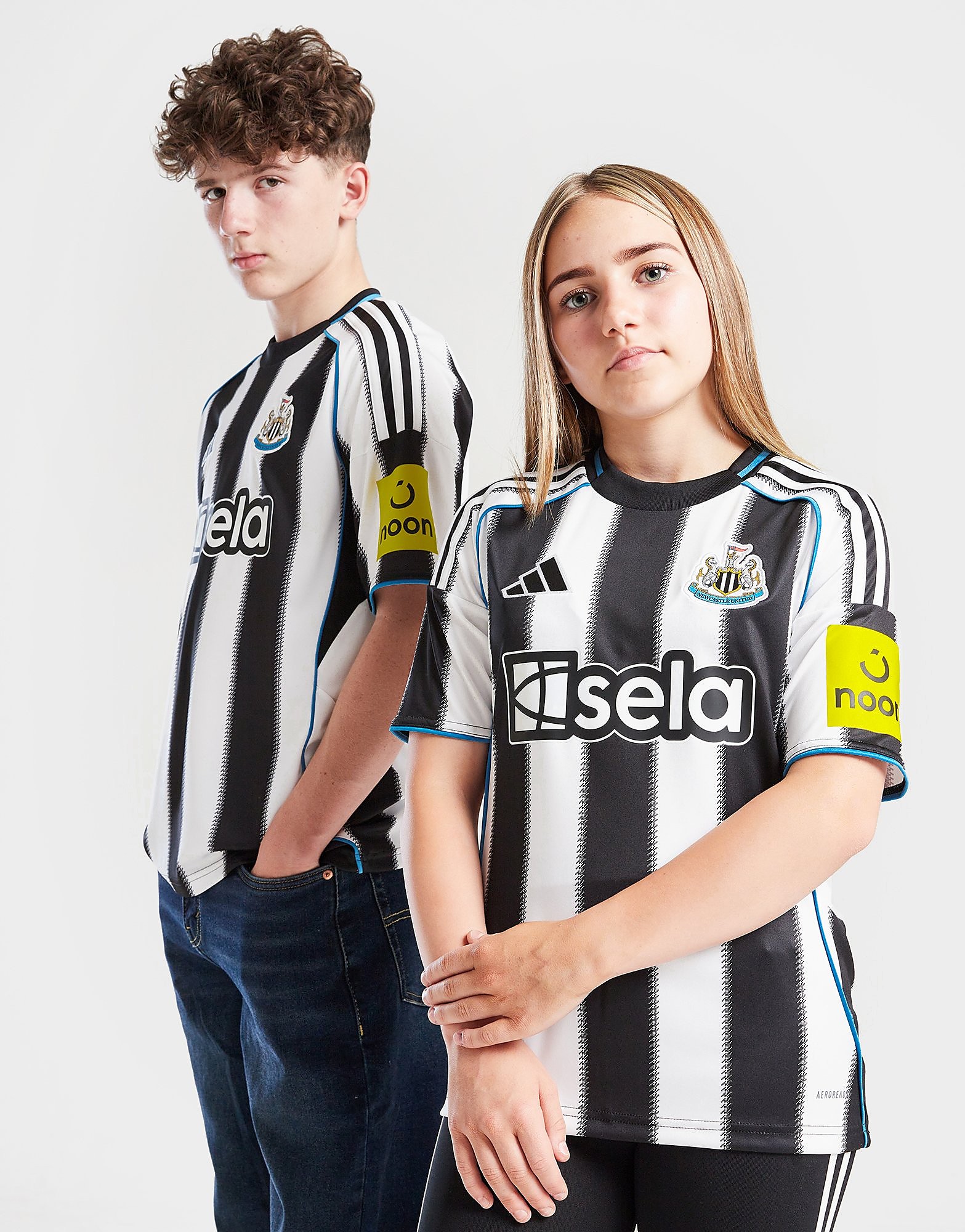adidas Newcastle United FC 202526 Home Shirt Junior