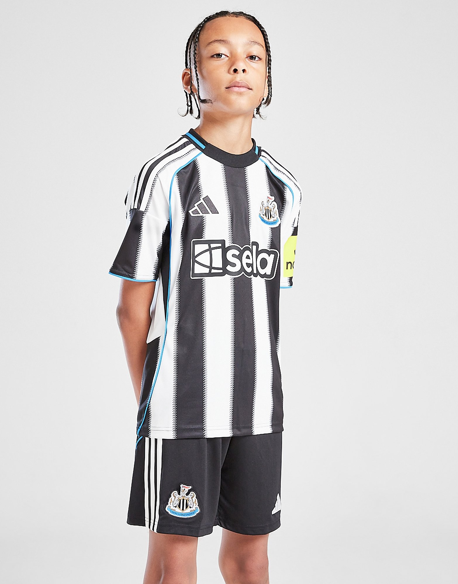 adidas Newcastle United FC 202526 Home Shorts Junior