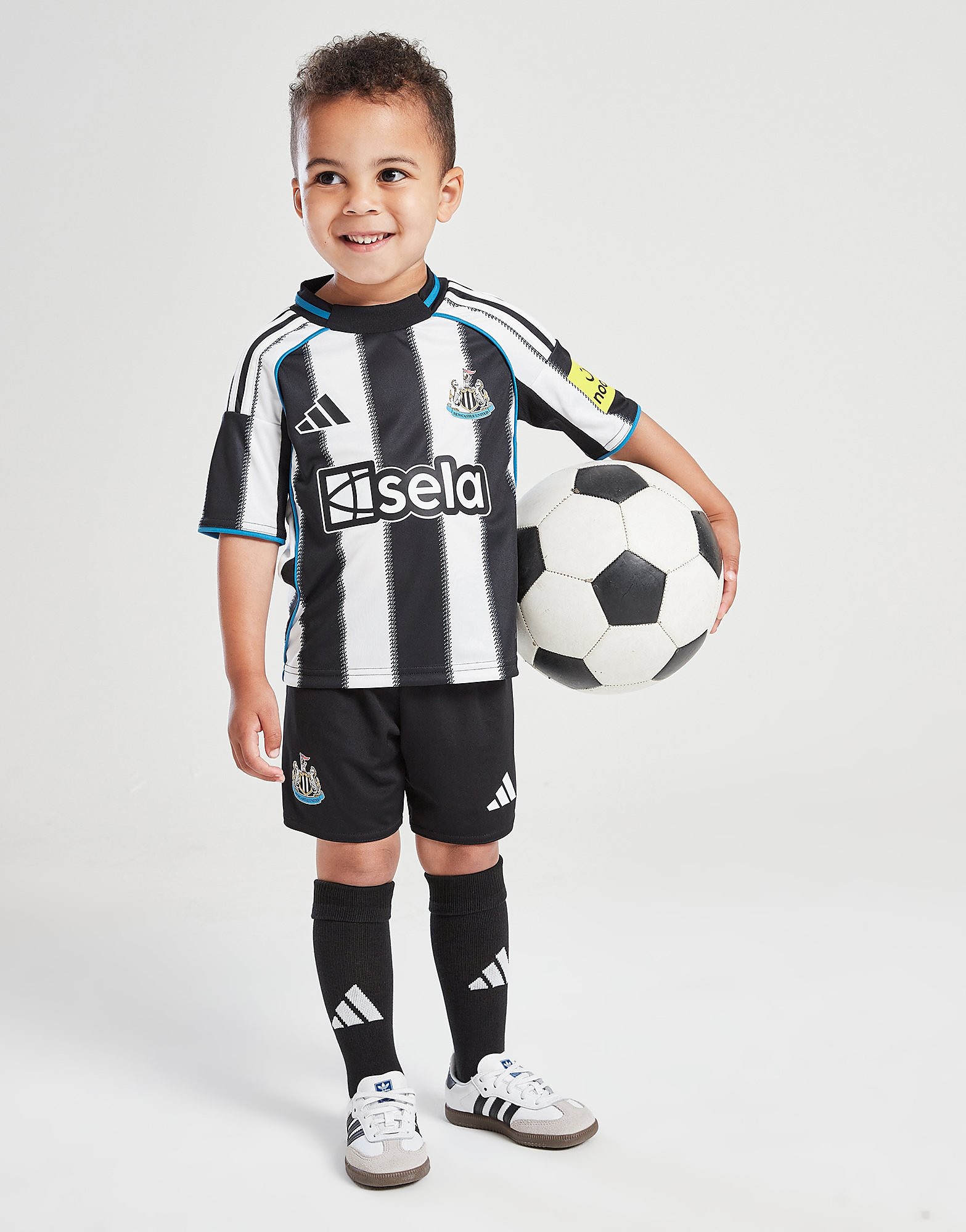 adidas Newcastle United FC 202526 Home Kit Children