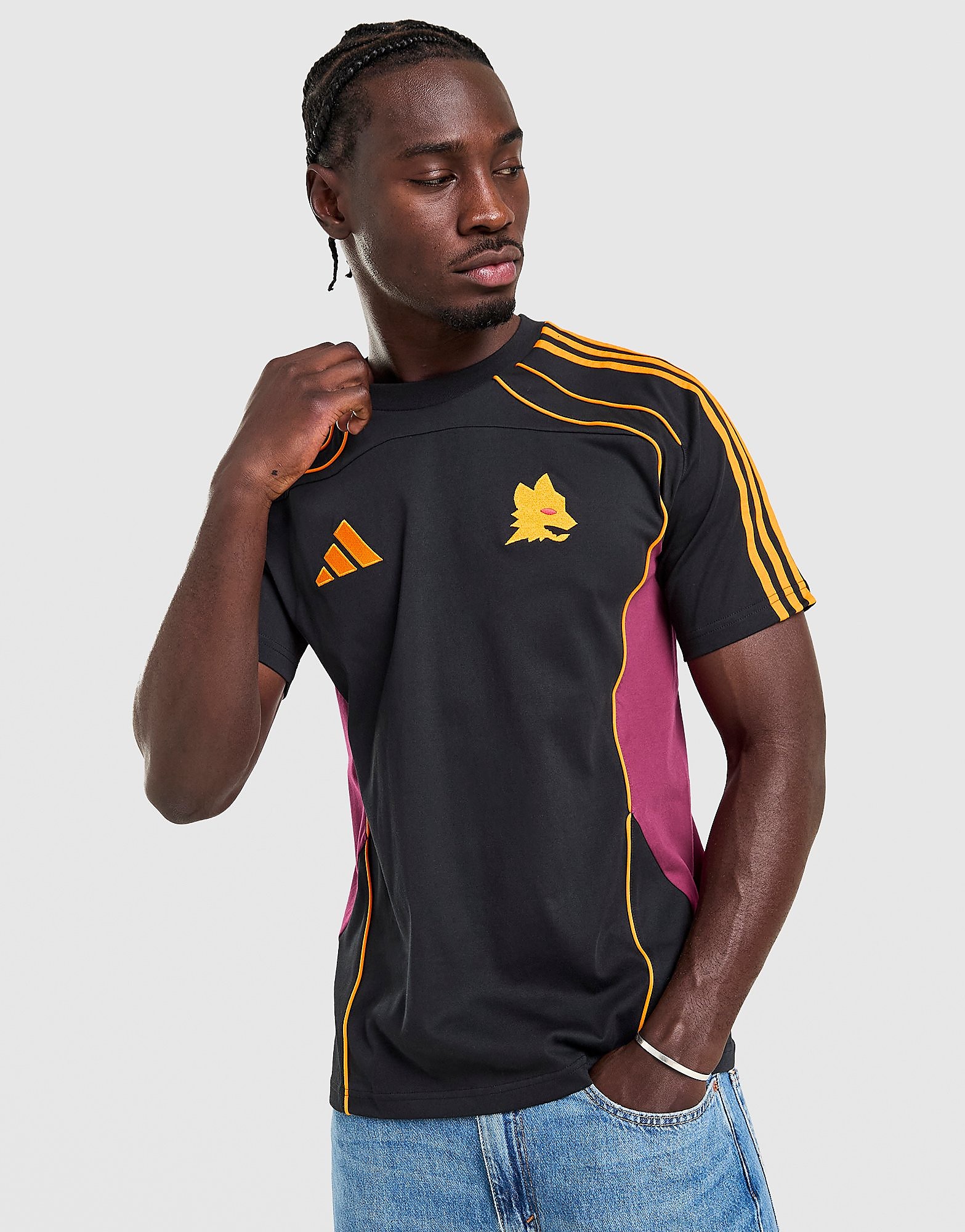 adidas AS Roma Urban Purist T Shirt