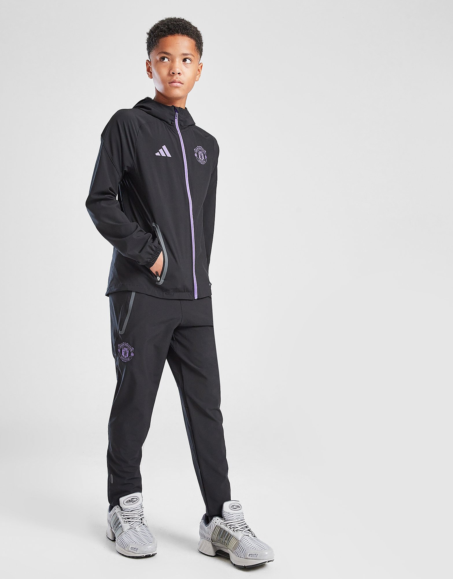 adidas Pantalon de voyage Manchester United Tiro 25 Competition Vis Tech Enfants