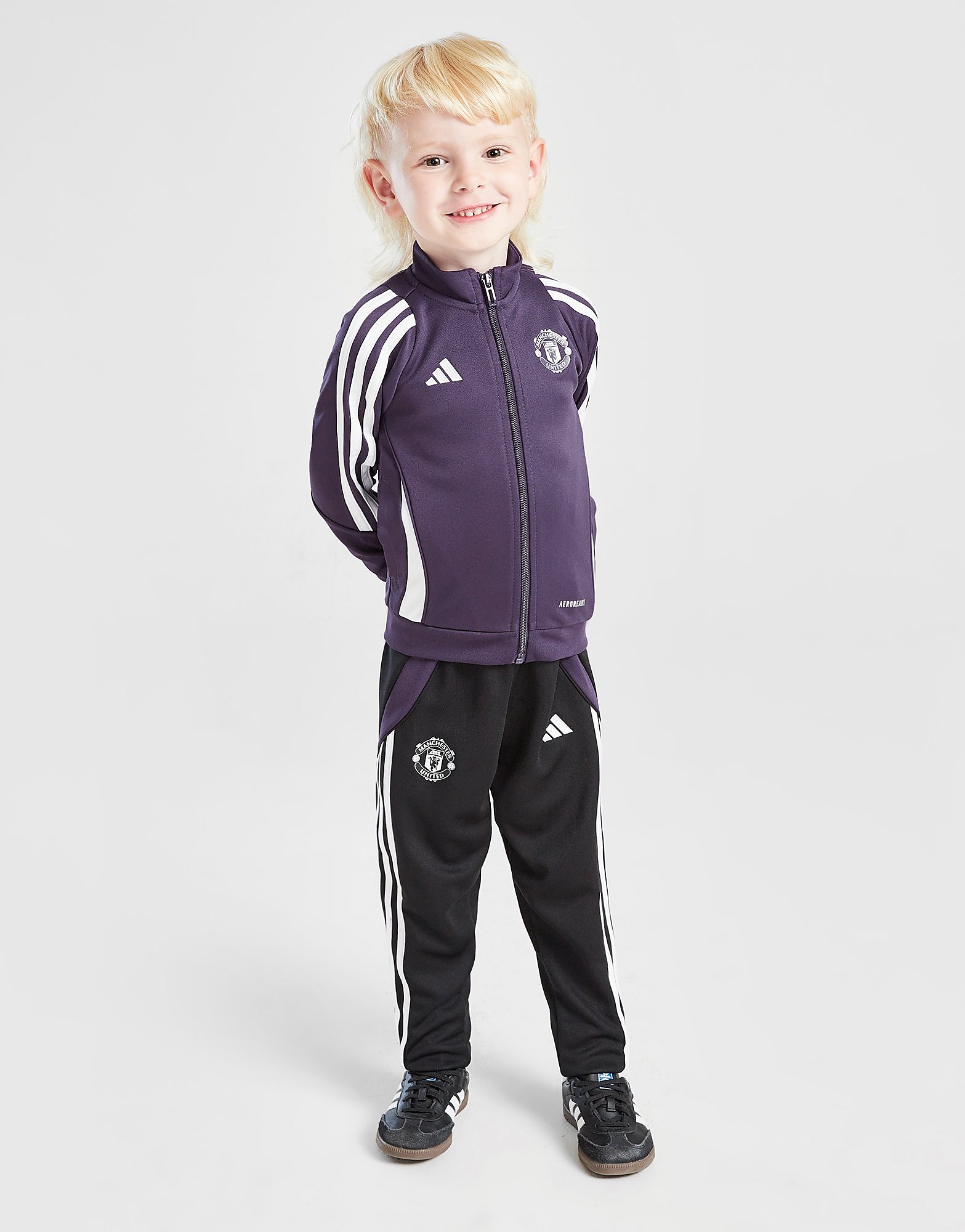 adidas Manchester United FC Training Tracksuit Children