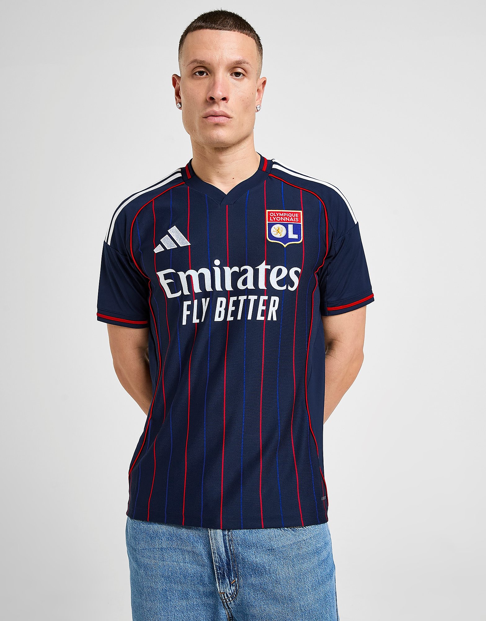 adidas Olympique Lyon 202526 Away Shirt