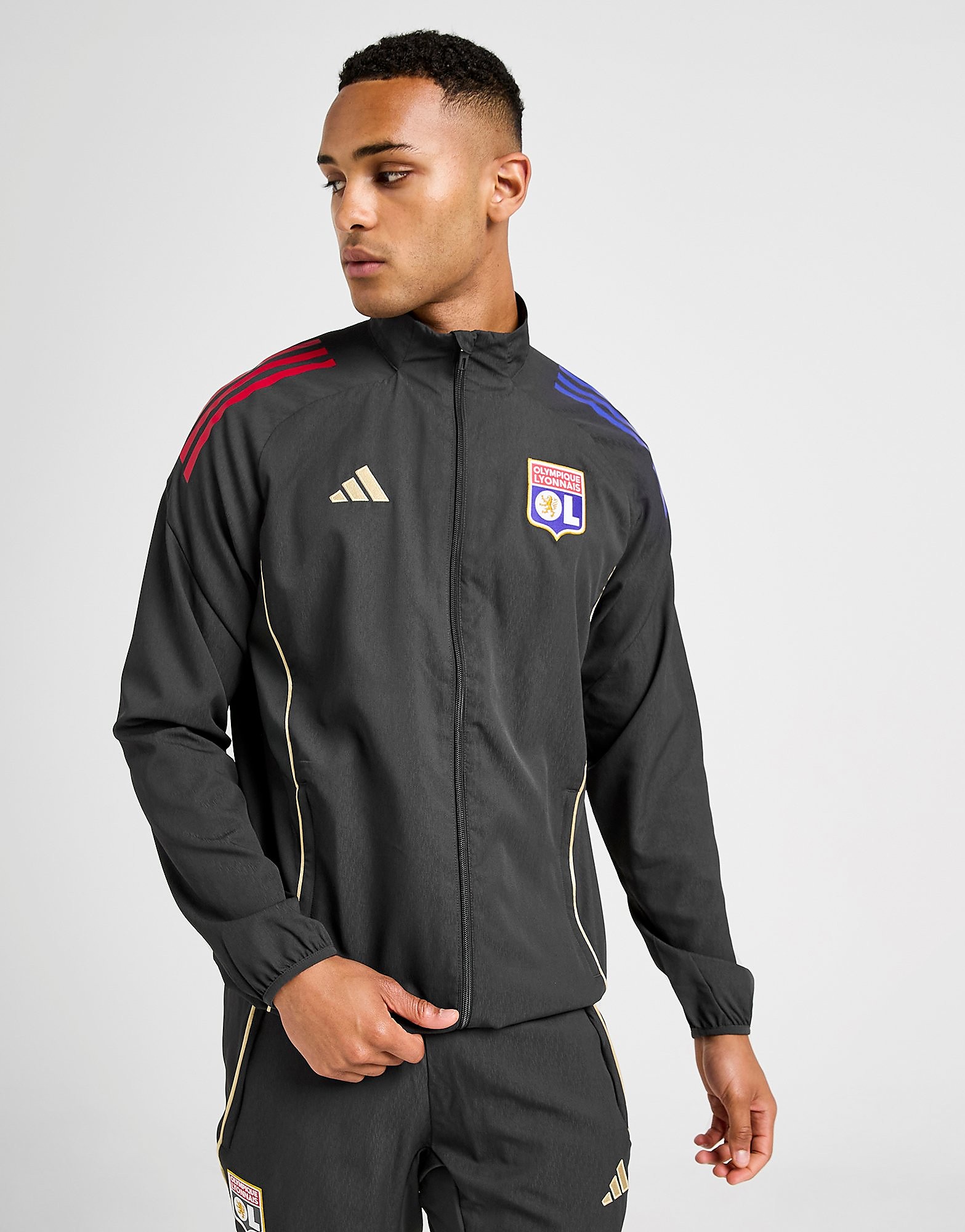 adidas Veste de présentation Olympique Lyonnais