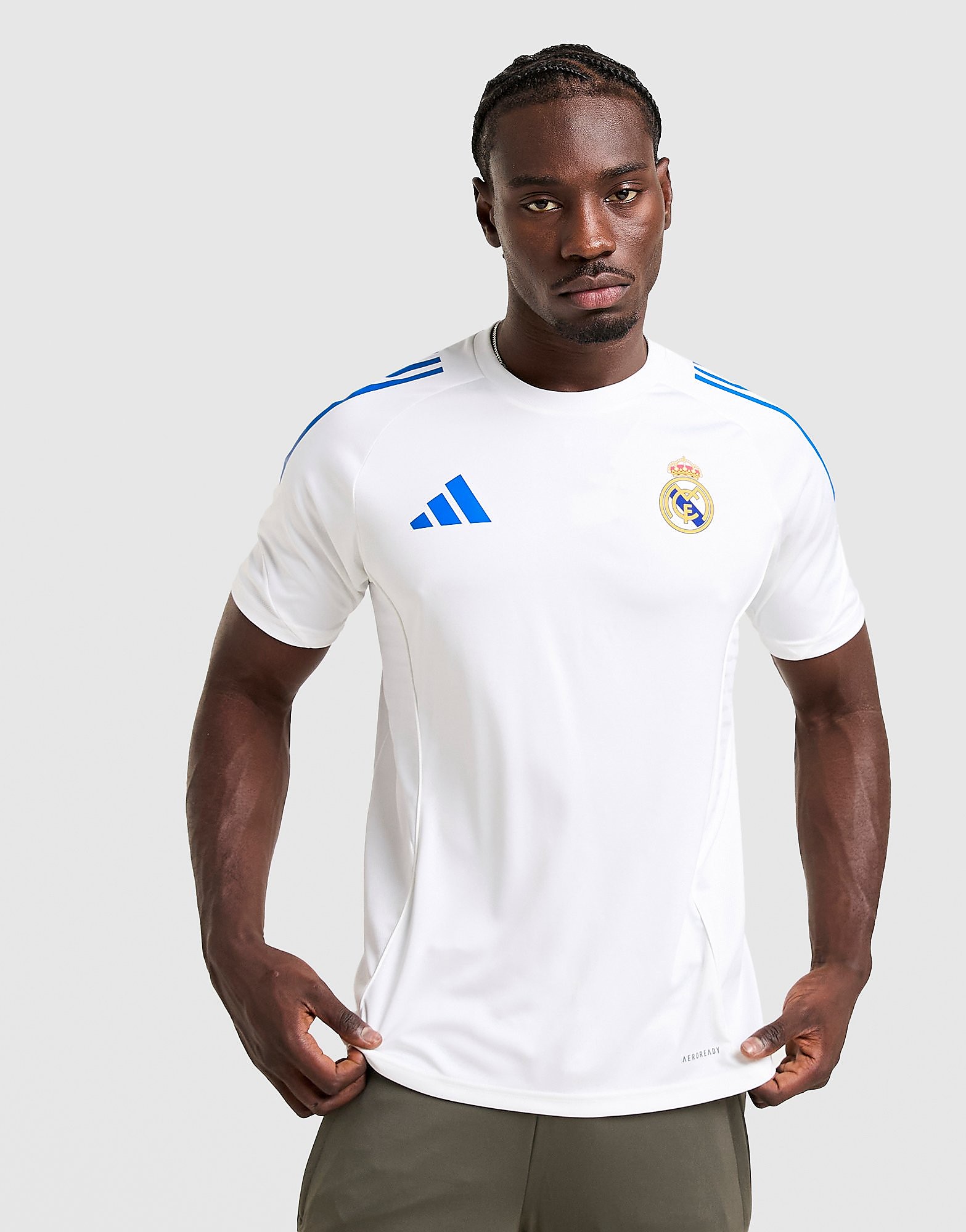 adidas Maillot d'entraînement Real Madrid Tiro 25 Competition
