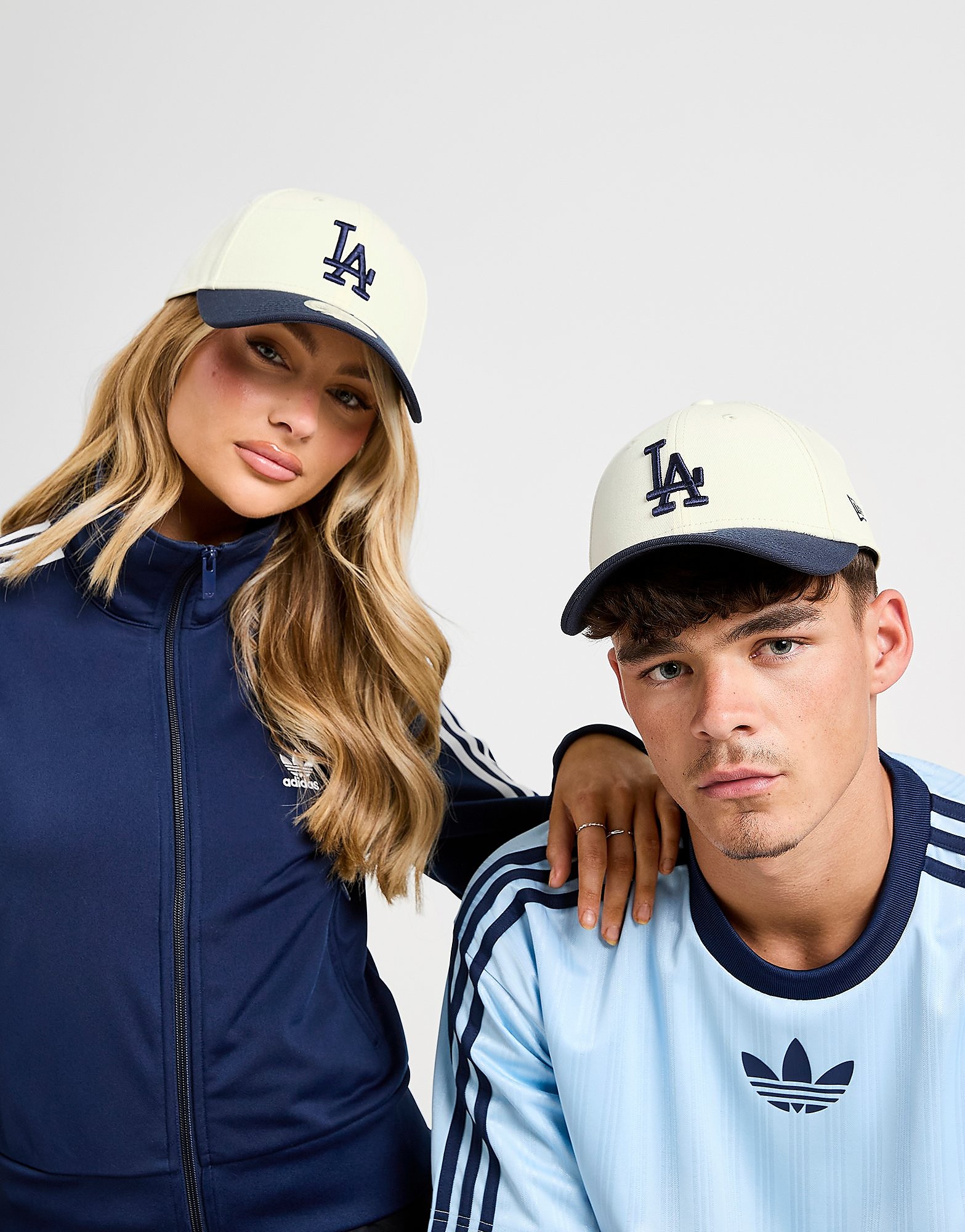 MLB LA Dodgers 9FORTY Cap - Damen, Cremefarben - female - Size: One Size