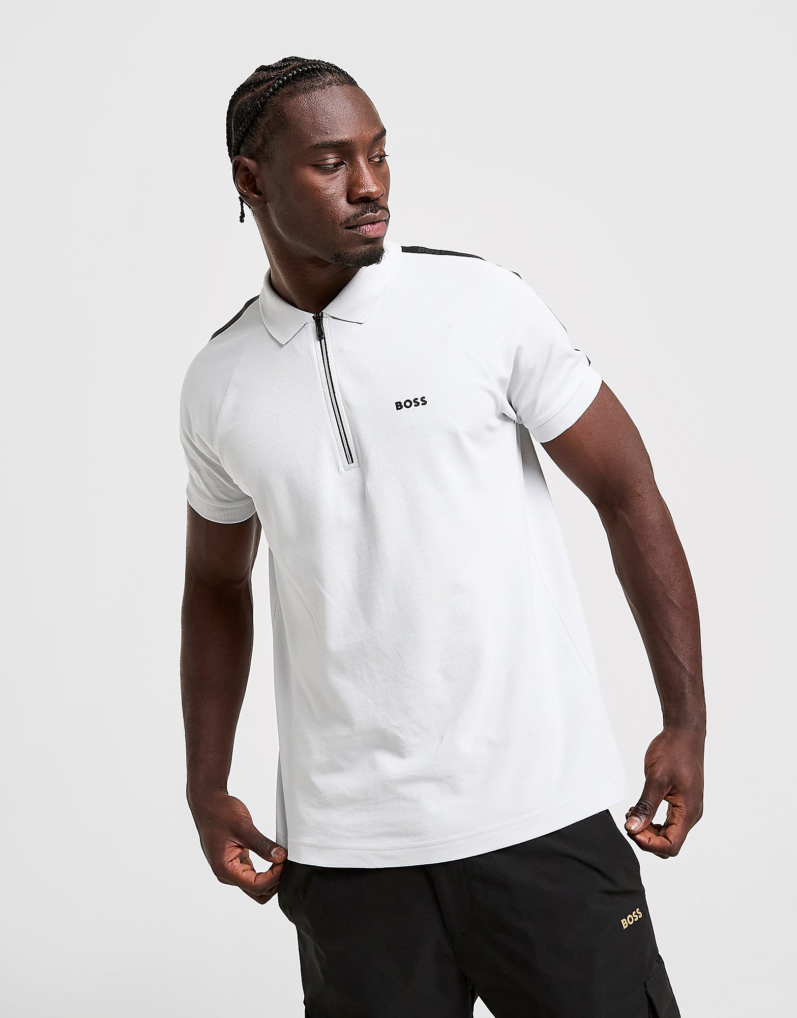 BOSS Philix Zip Polo Shirt