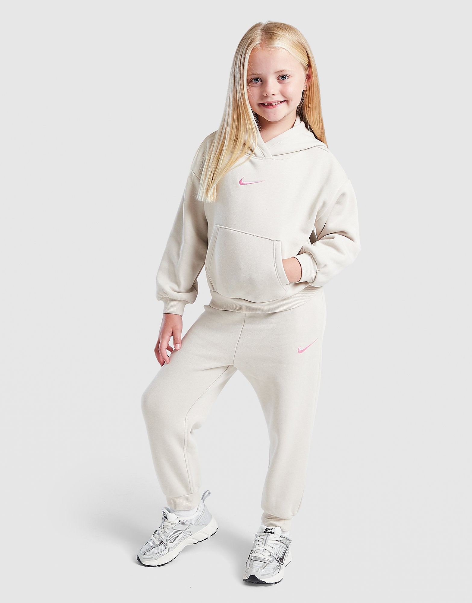 Nike Girls' Phoenix Overhead Tracksuit Children Maron Maron