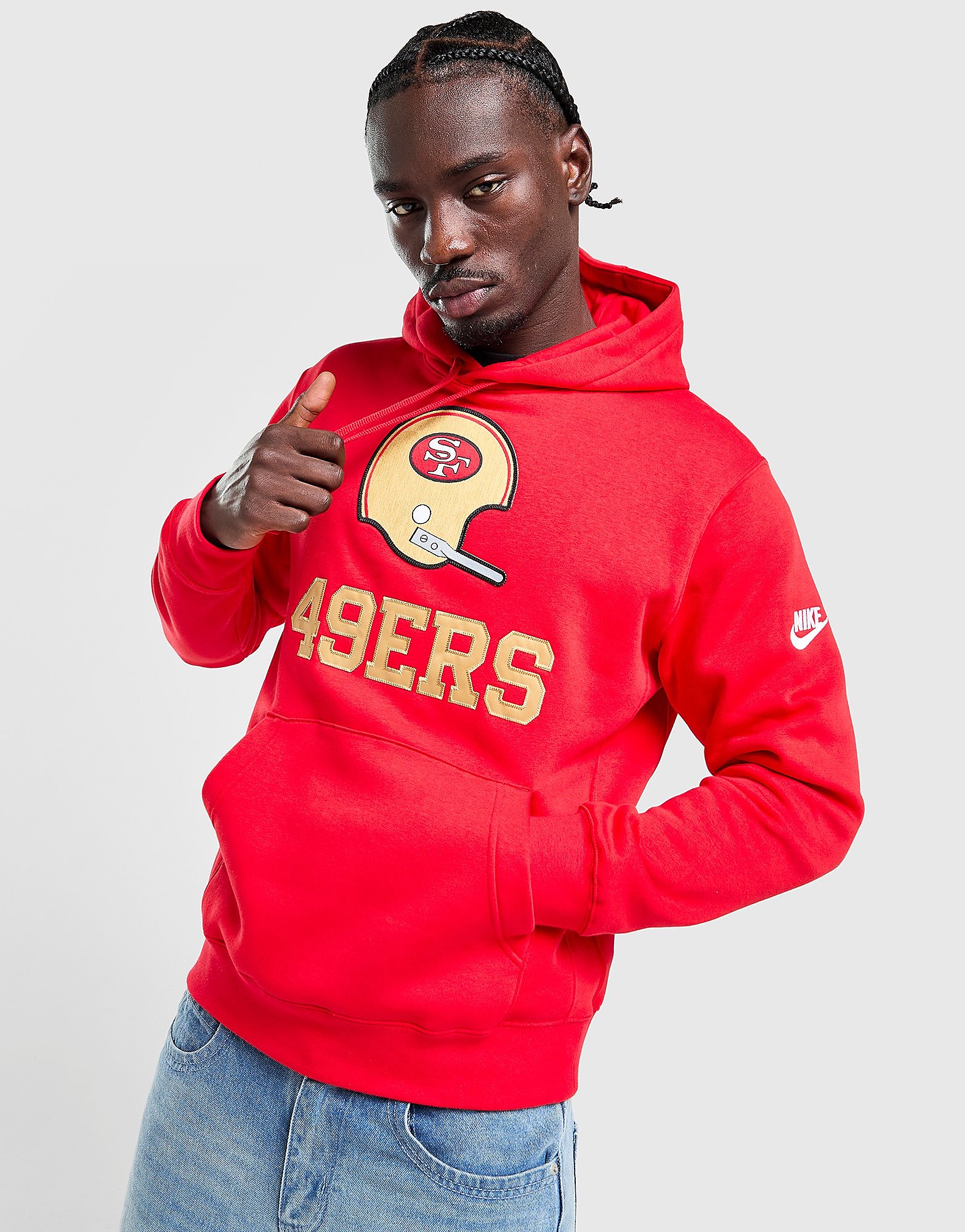 Nike NFL San Francisco 49ers Rewind Hoodie