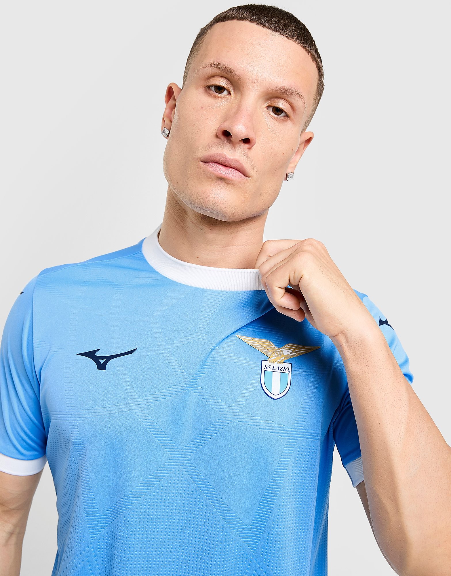 Mizuno Lazio 202526 Home Shirt