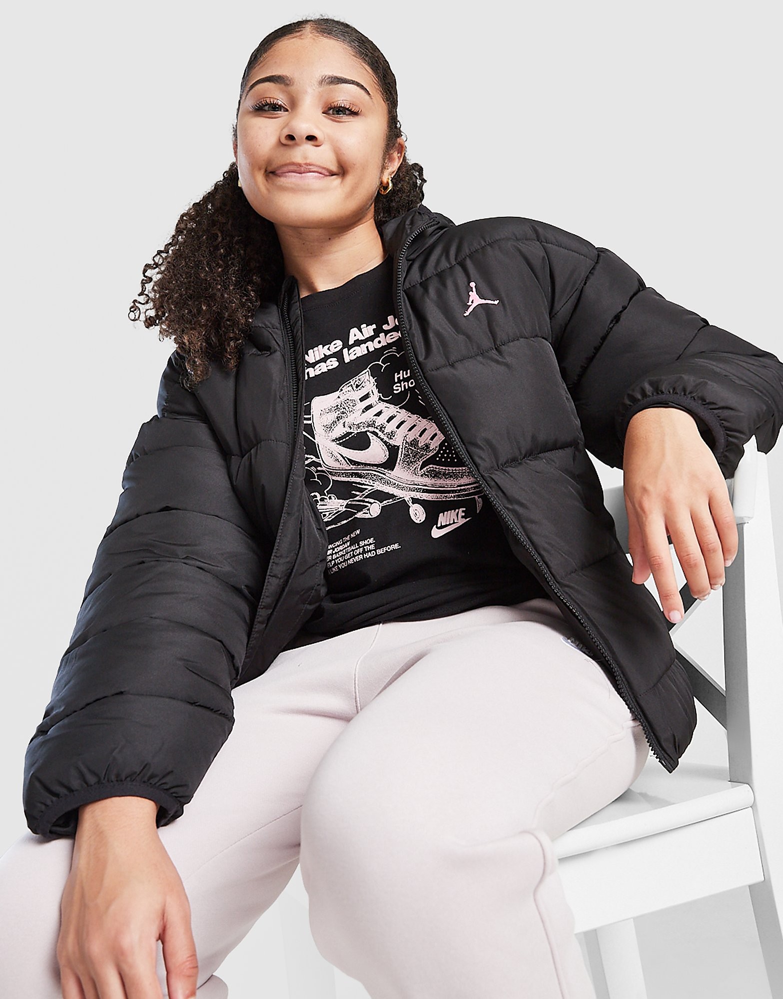 Jordan Girls' Padded Jacket Junior