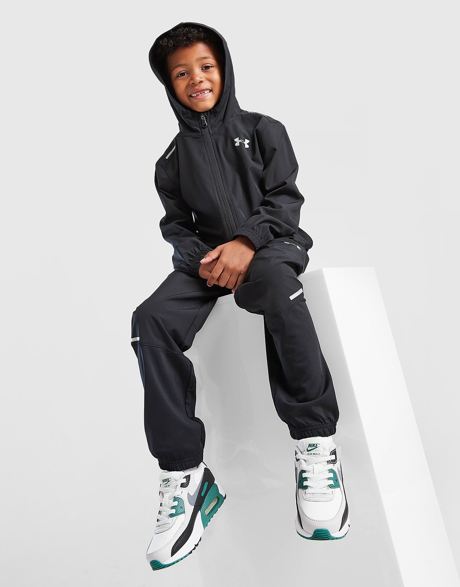 Under Armour Vanish Full Zip Hooded Tracksuit Children