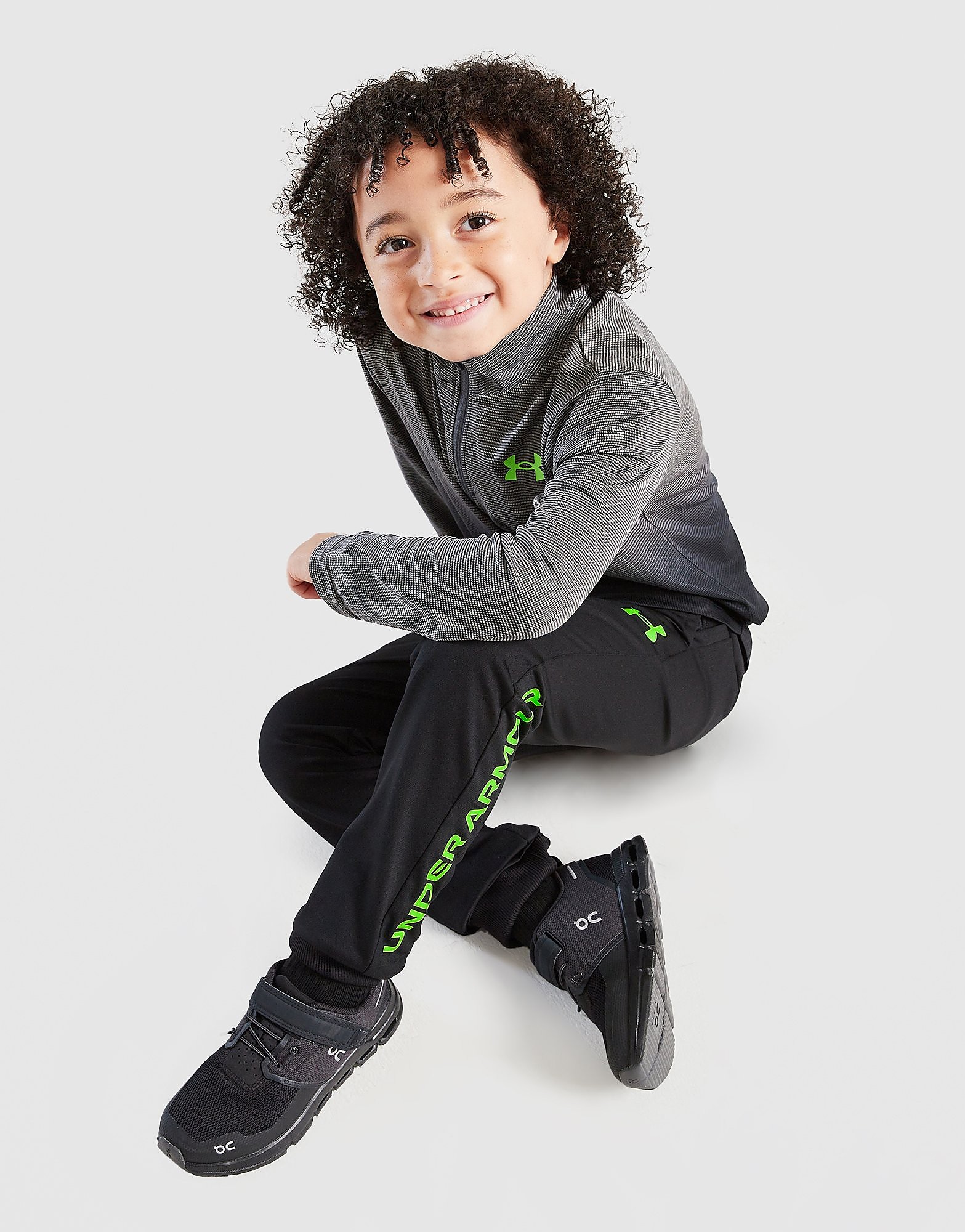 Under Armour Tech Fade 14 Zip Tracksuit Children - vue 2