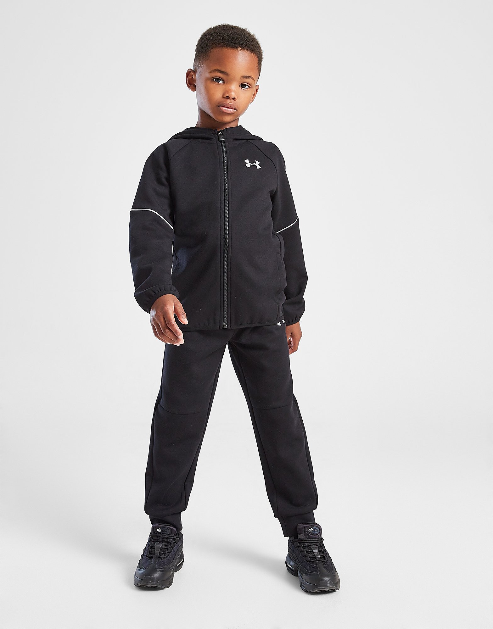 Under Armour Double Knit Full Zip Tracksuit Children