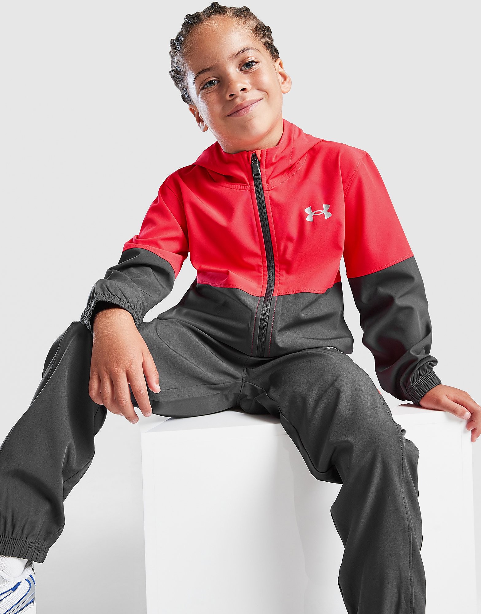 Under Armour Vanish Colour Block Woven Tracksuit Children - vue 2
