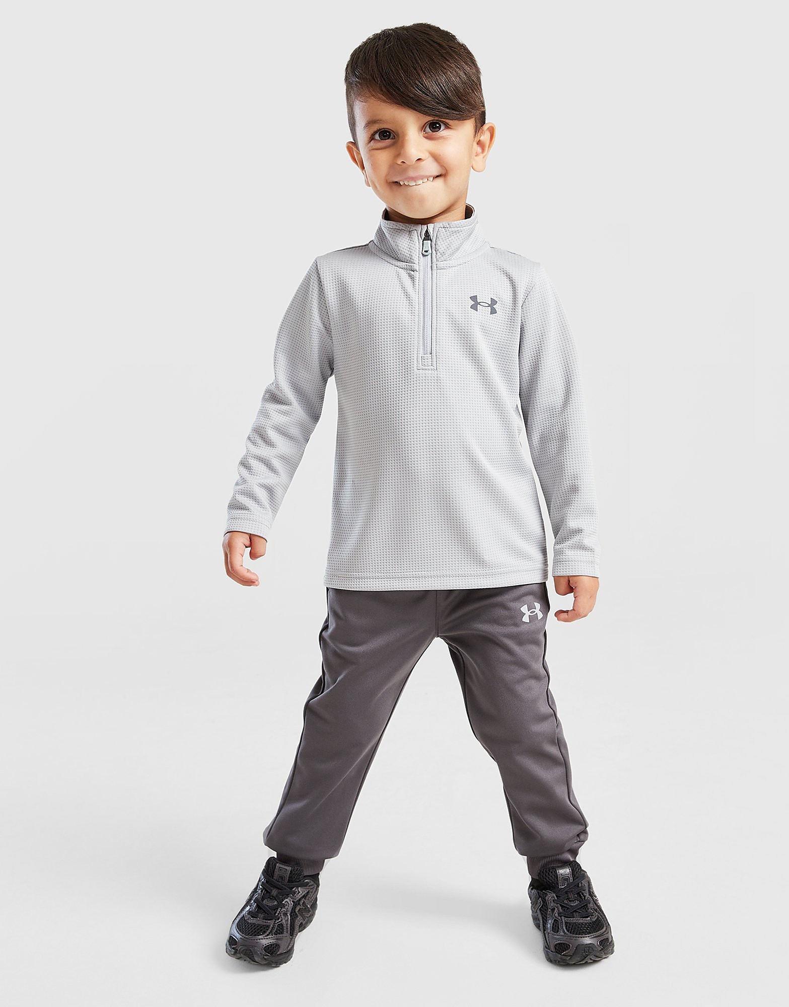 Under Armour Tech Grid 14 Zip Tracksuit Infant